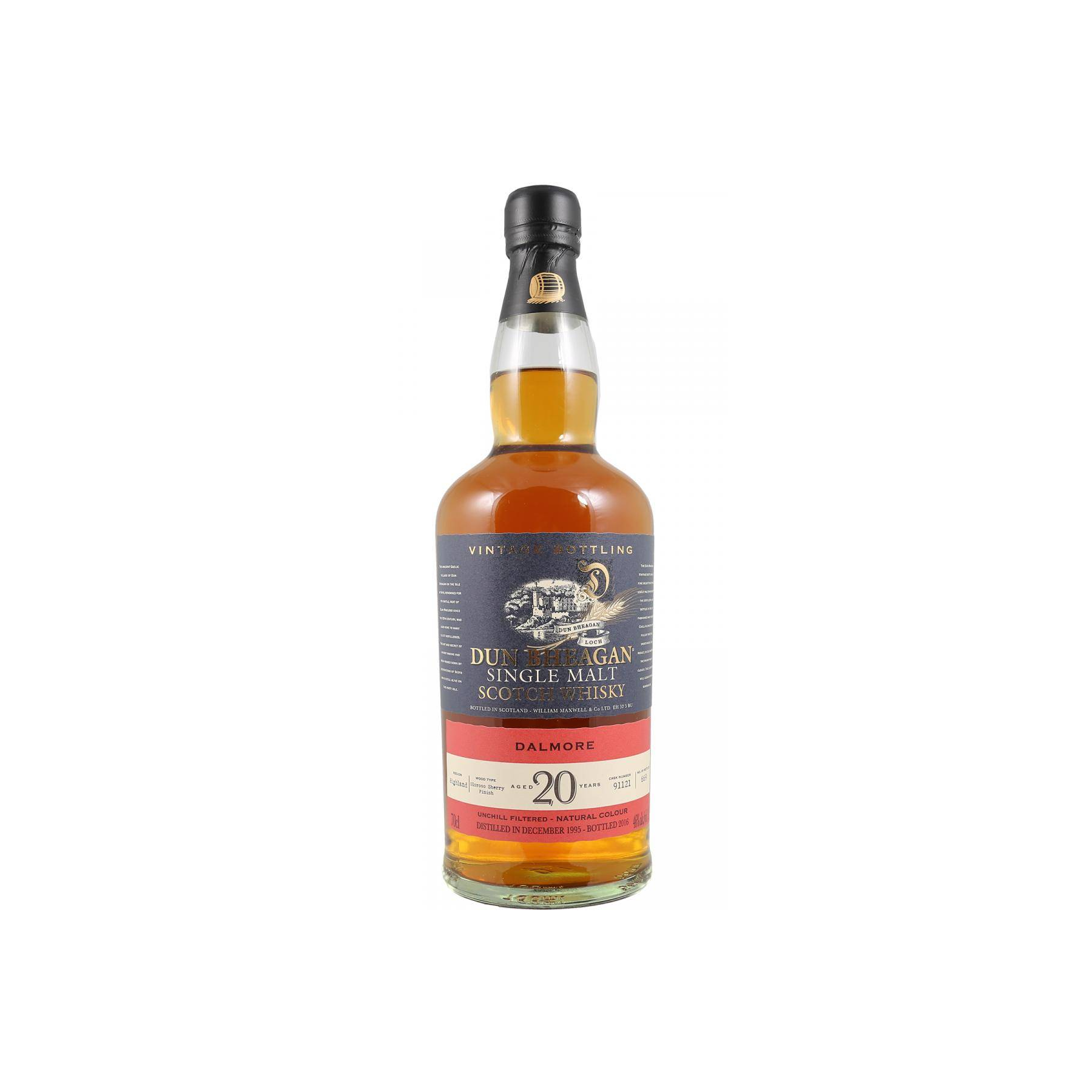 The Dalmore 1995 20 Years Single Malt Whisky