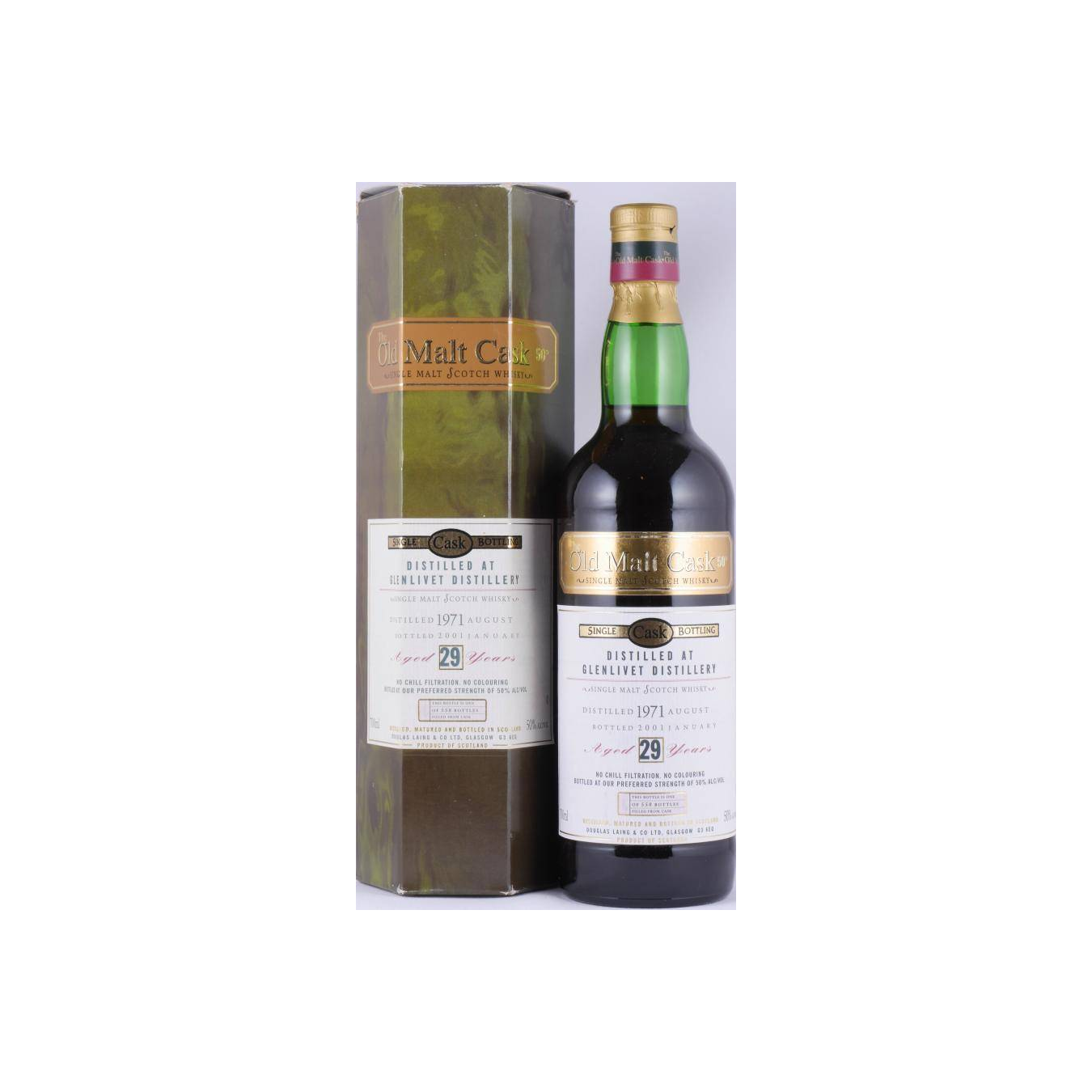 The Glenlivet Old Malt Cask 1971 29 Years Single Malt Whisky 2
