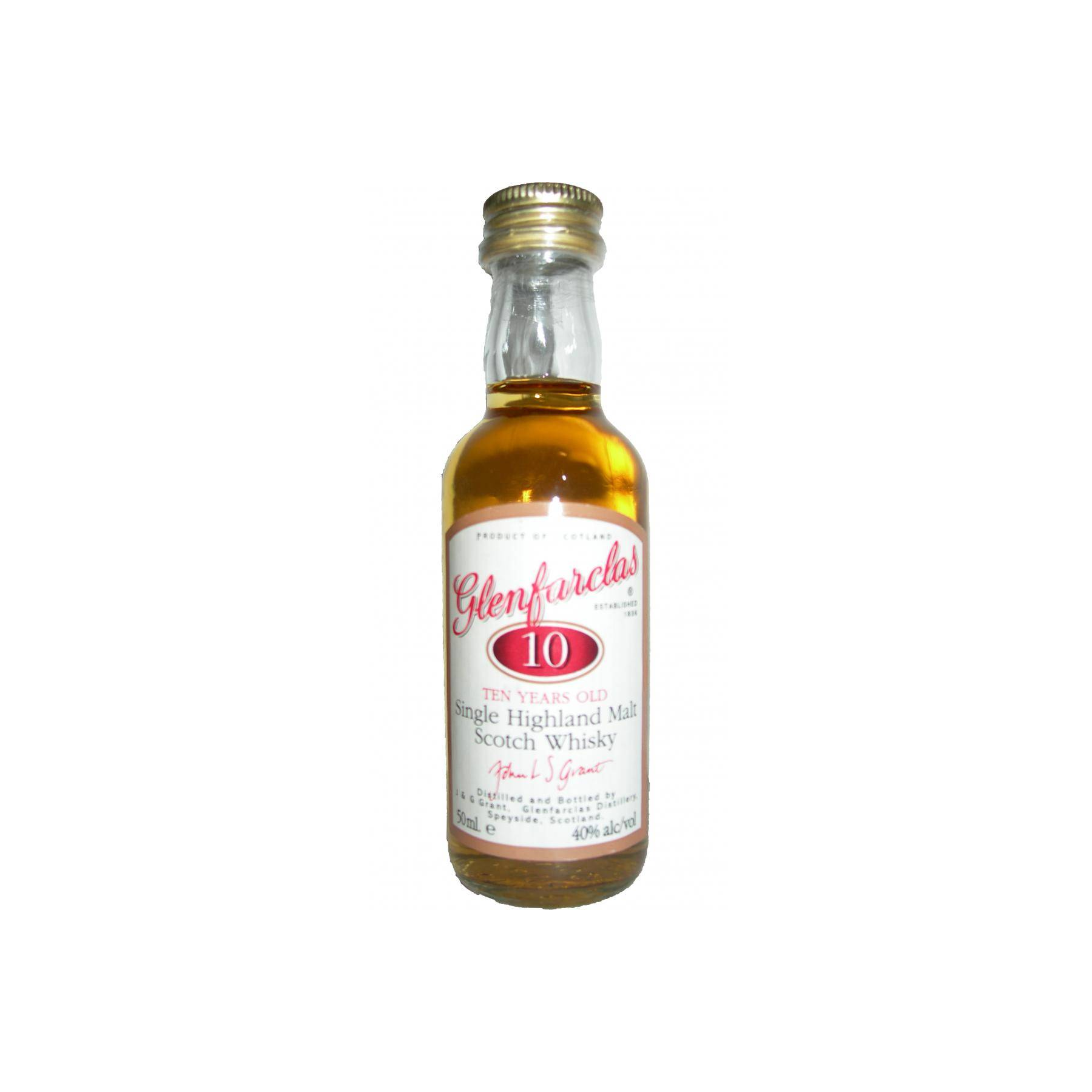 Glenfarclas Miniature 10 Years Single Malt Whisky 2