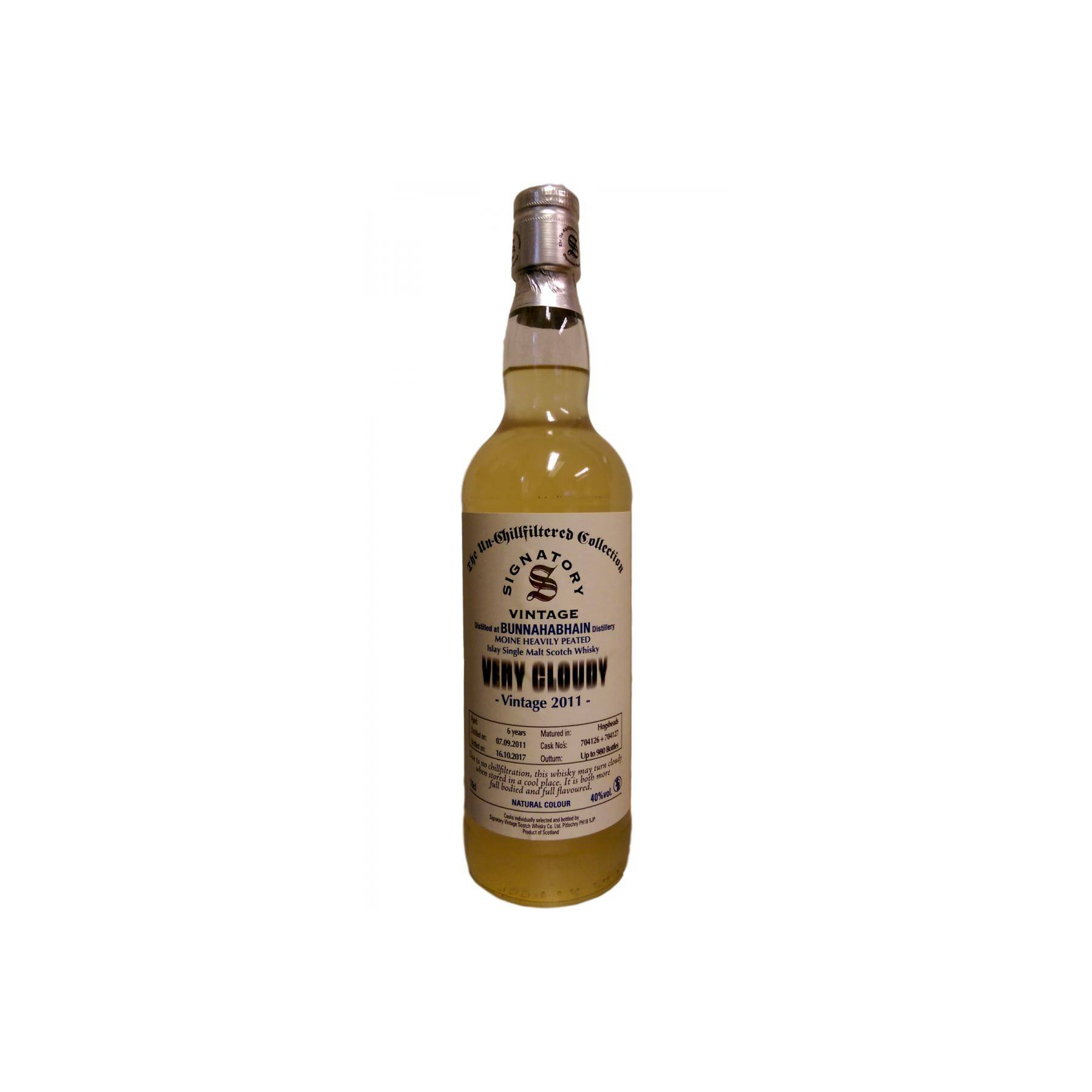 Bunnahabhain 2011 6 Years Single Malt Whisky