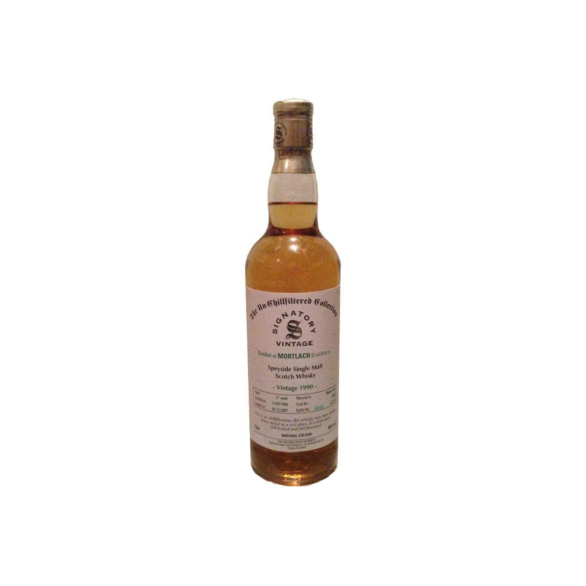 Mortlach The Un-Chillfiltered Collection 1990 17 Years Single Malt Whisky