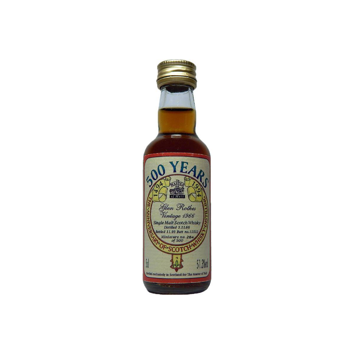 The Glenrothes 1966 27 Years Single Malt Whisky 2