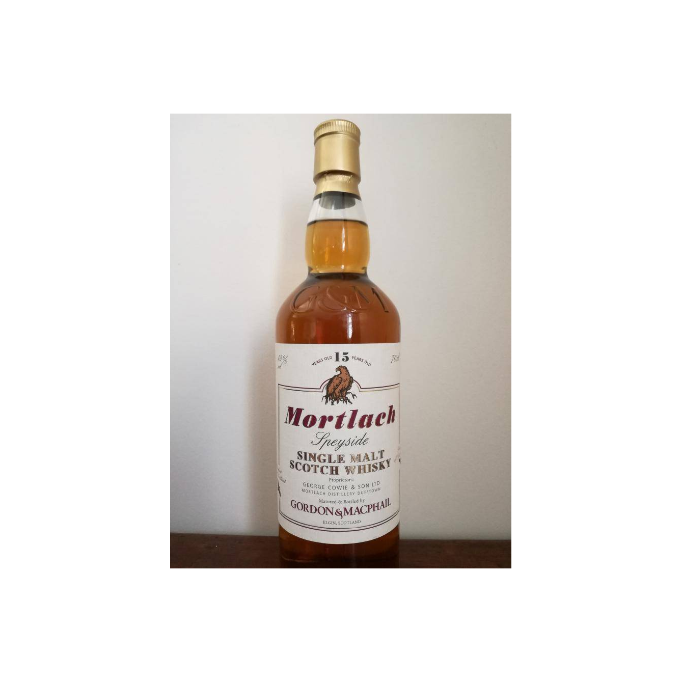 Mortlach Licensed Bottling 15 Years Single Malt Whisky 2