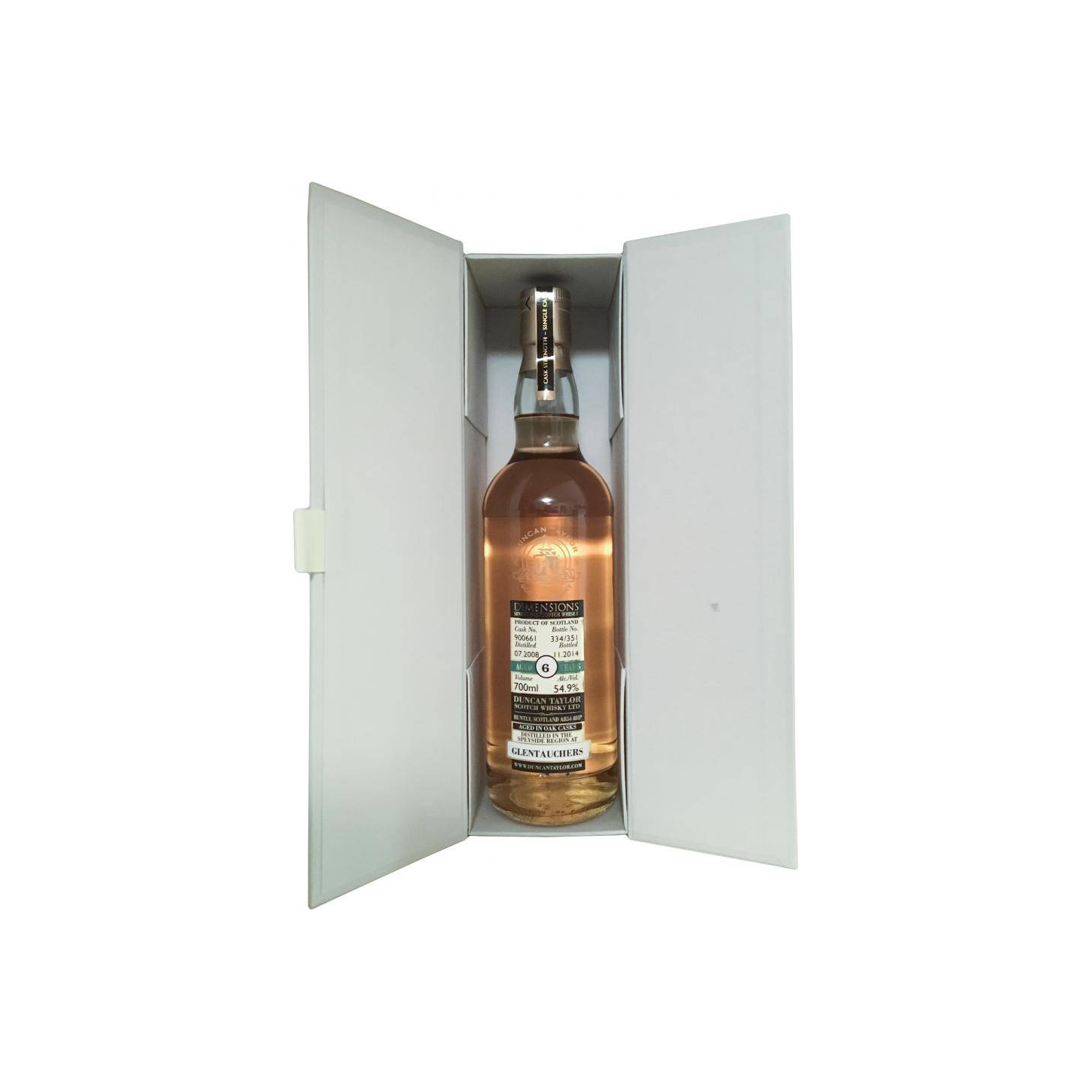 Glentauchers Dimensions 2008 6 Years Single Malt Whisky 3