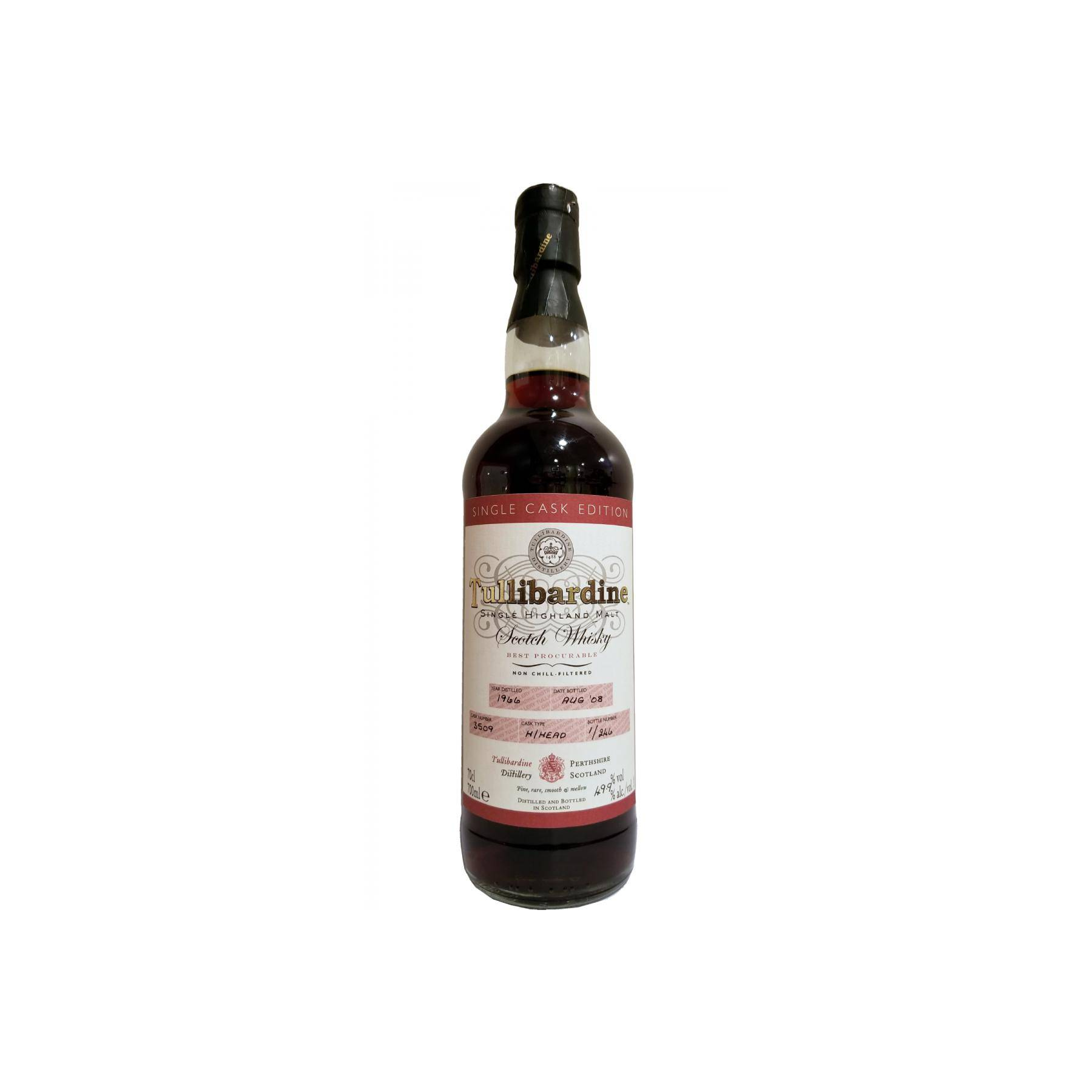Tullibardine 1966 42 Years Single Malt Whisky