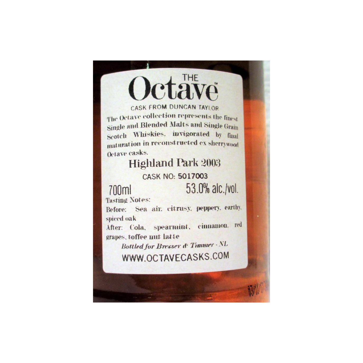 Highland Park The Octave 2003 14 Years Single Malt Whisky 3