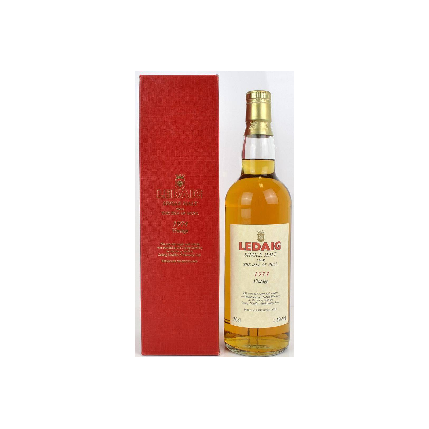 Ledaig 1974 20 Years Single Malt Whisky 3