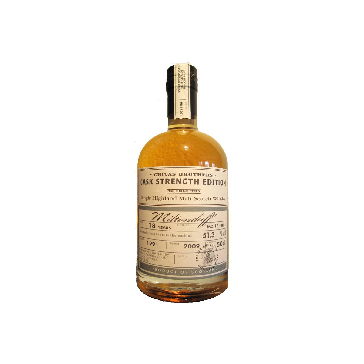 Miltonduff 1991 18 Years Single Malt Whisky 2