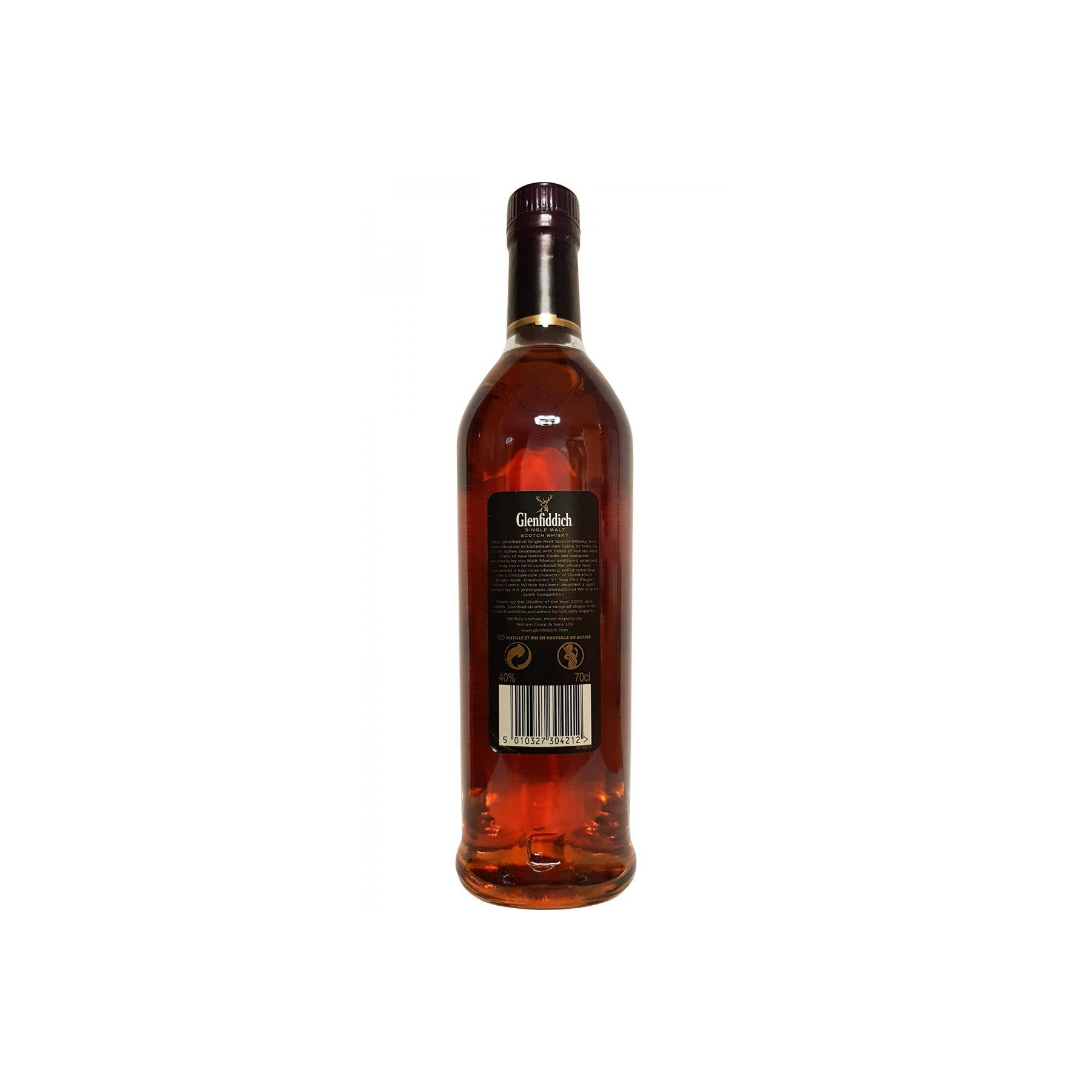 Glenfiddich 21 Years Single Malt Whisky 2