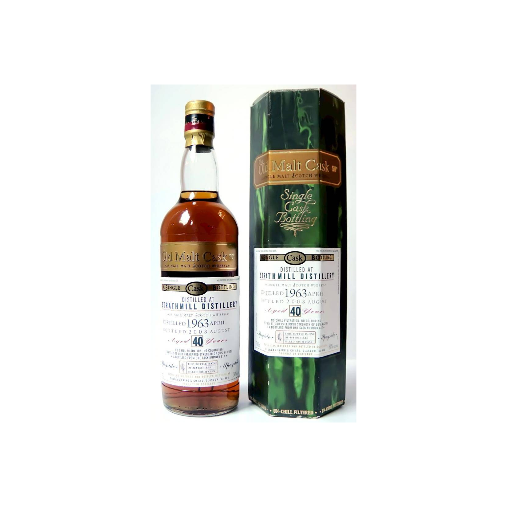 Strathmill Old Malt Cask 1963 40 Years Single Malt Whisky 2