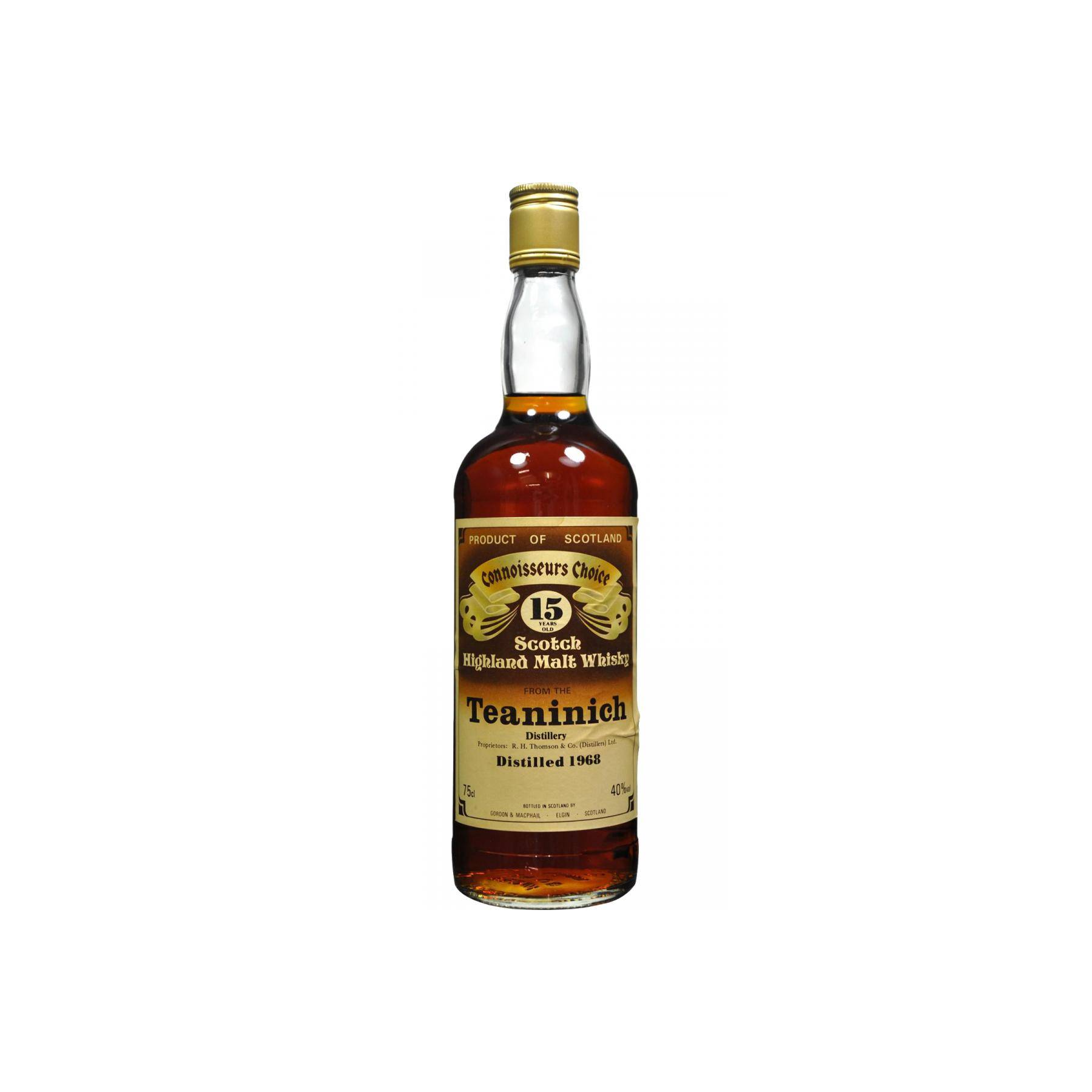 Teaninich Connoisseurs Choice 1968 15 Years Single Malt Whisky 2