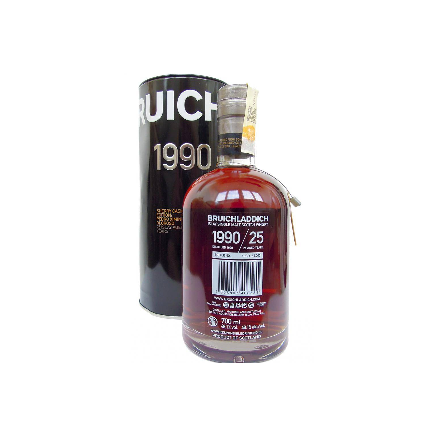 Bruichladdich 1990 25 Years Single Malt Whisky 3