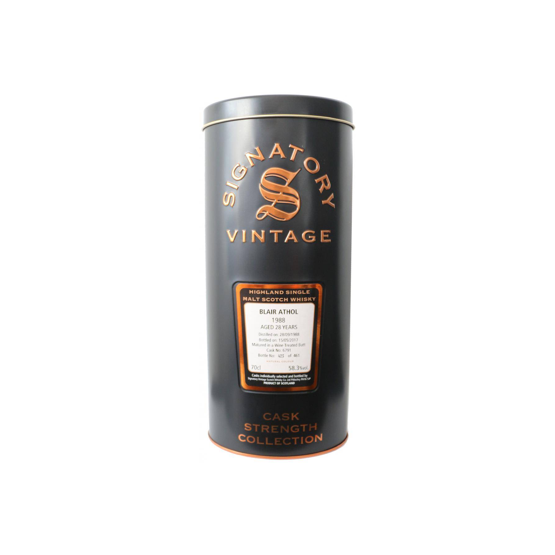 Blair Athol Cask Strength Collection 1988 28 Years Single Malt Whisky 3