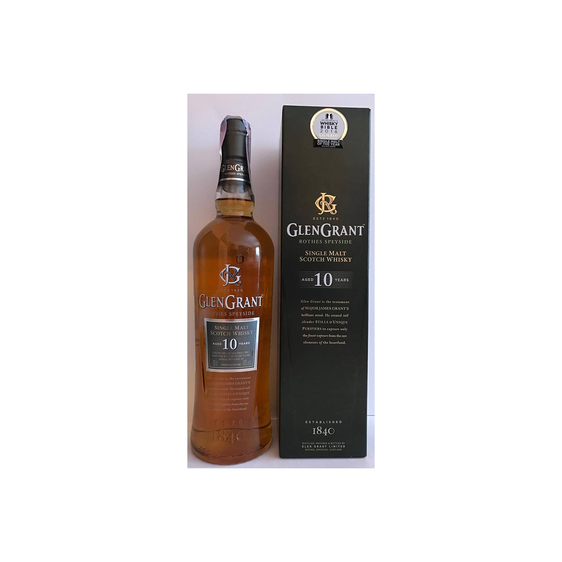 Glen Grant 10 Years Single Malt Whisky 3