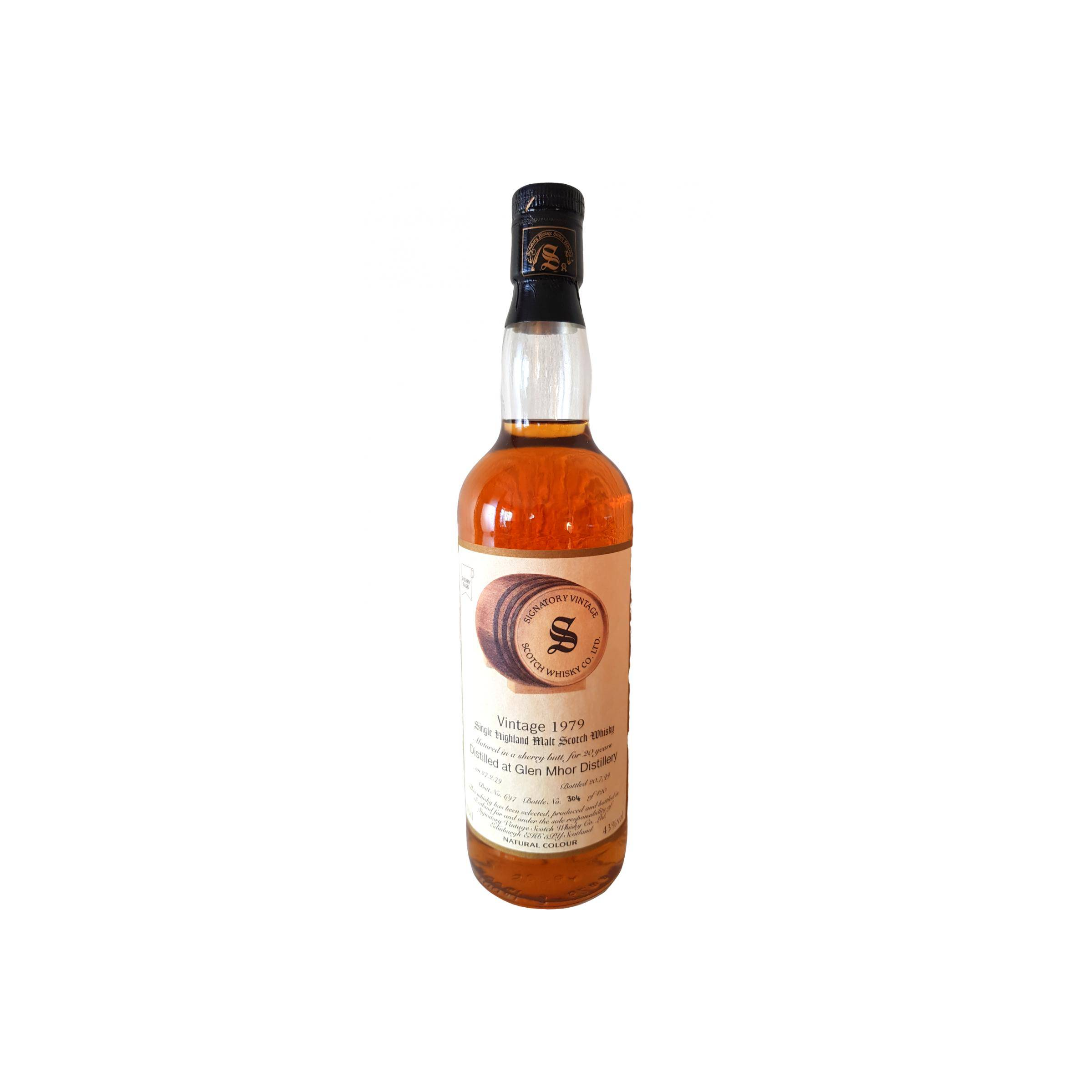 Glen Mhor Vintage Collection 1979 20 Years Single Malt Whisky