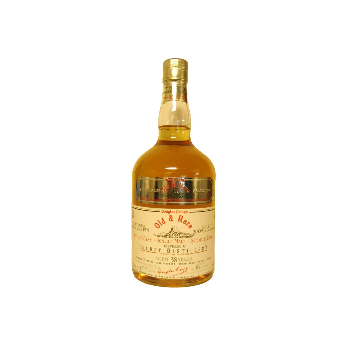 Banff 1971 38 Years Single Malt Whisky