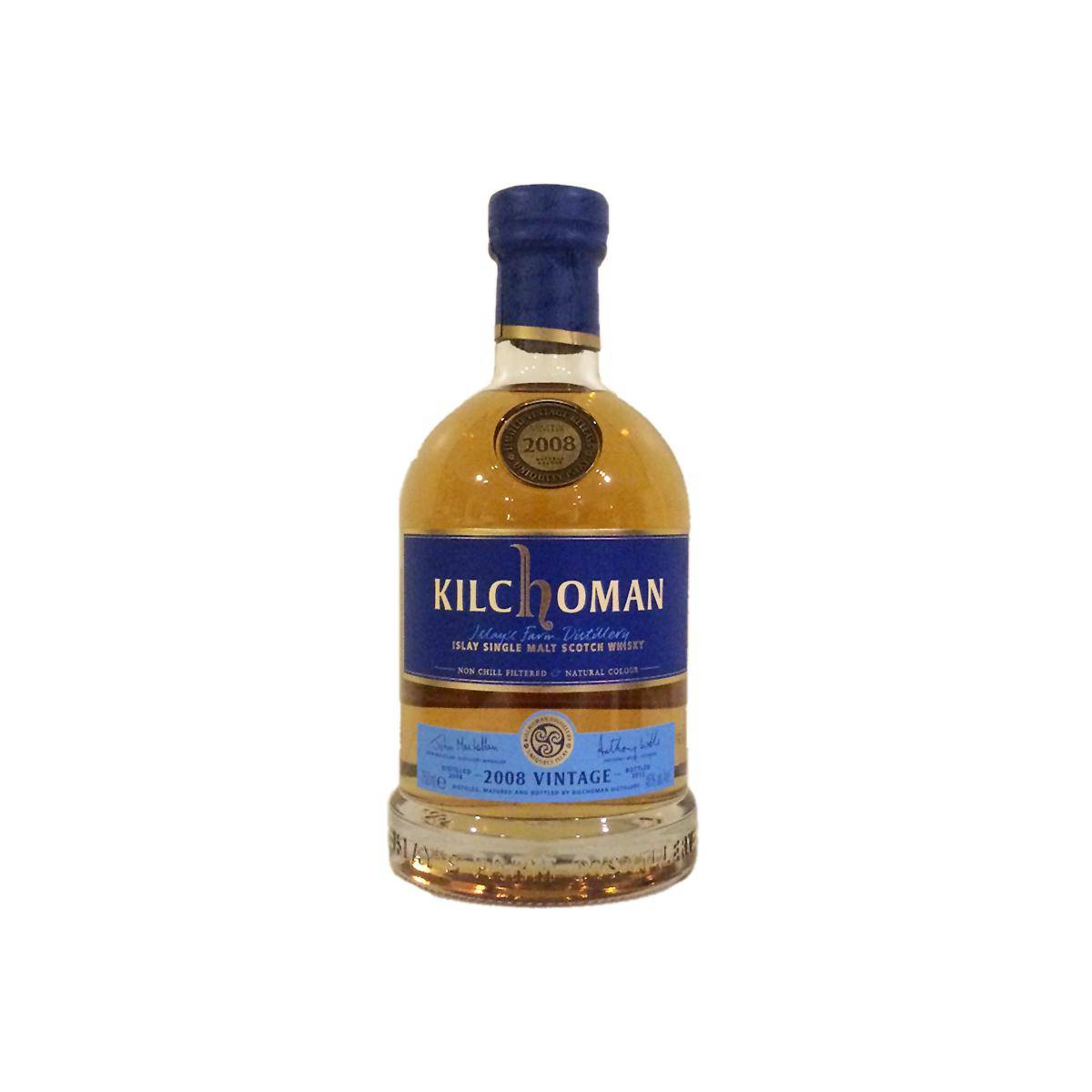 Kilchoman 2008 7 Years Single Malt Whisky