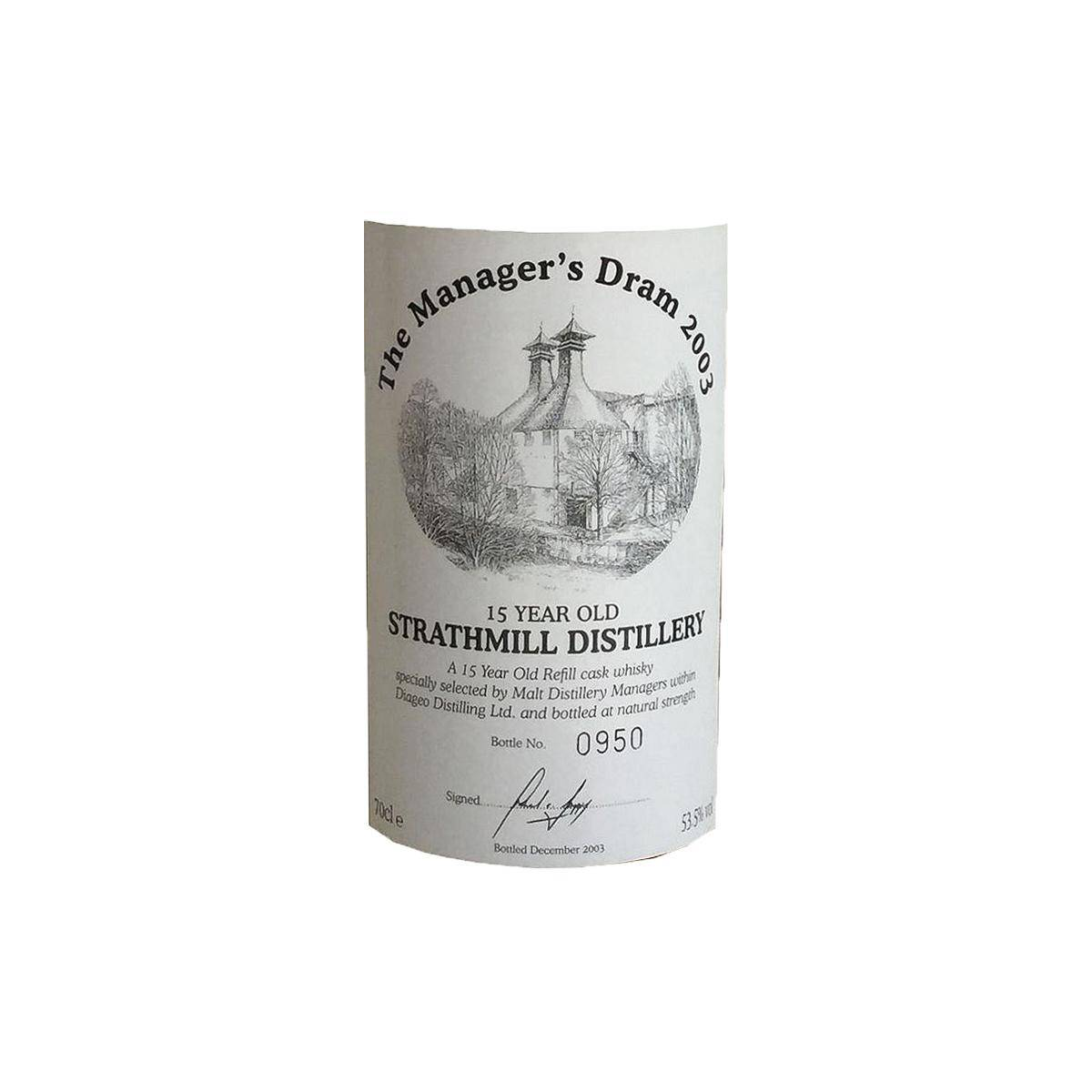 Strathmill 15 Years Single Malt Whisky 2