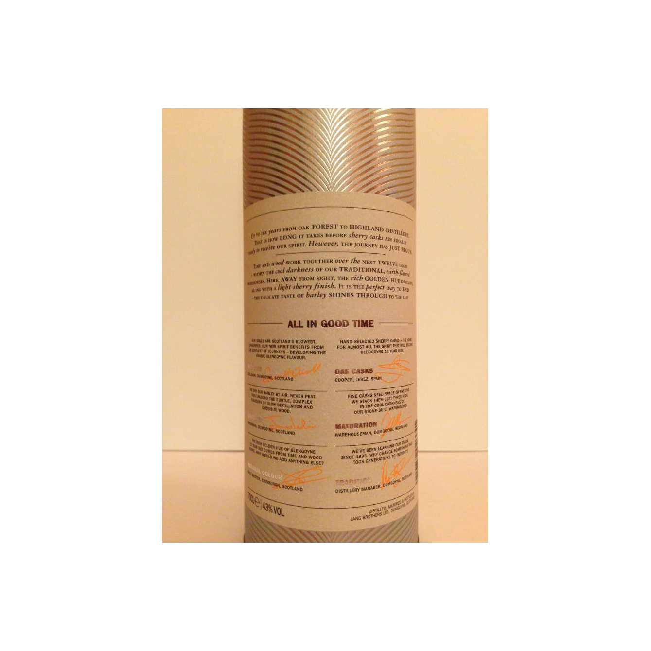 Glengoyne 12 Years Single Malt Whisky 3