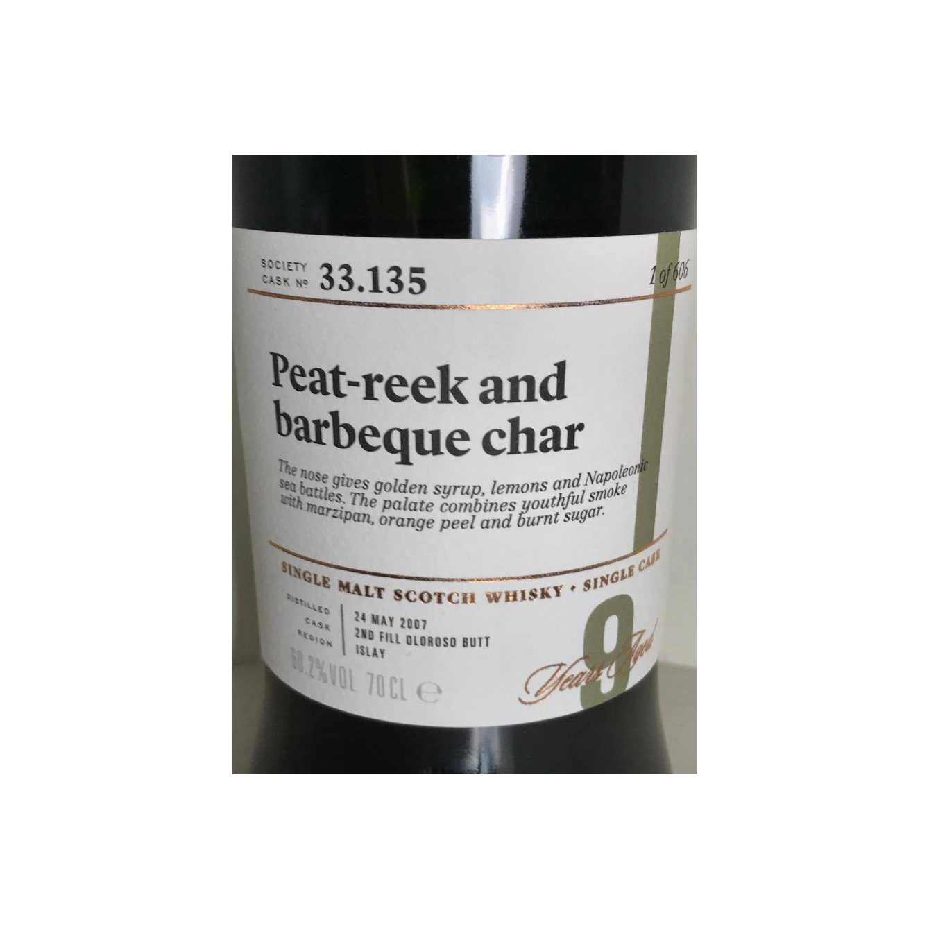 The Scotch Malt Whisky Society 2007 9 Years Single Malt Whisky 2