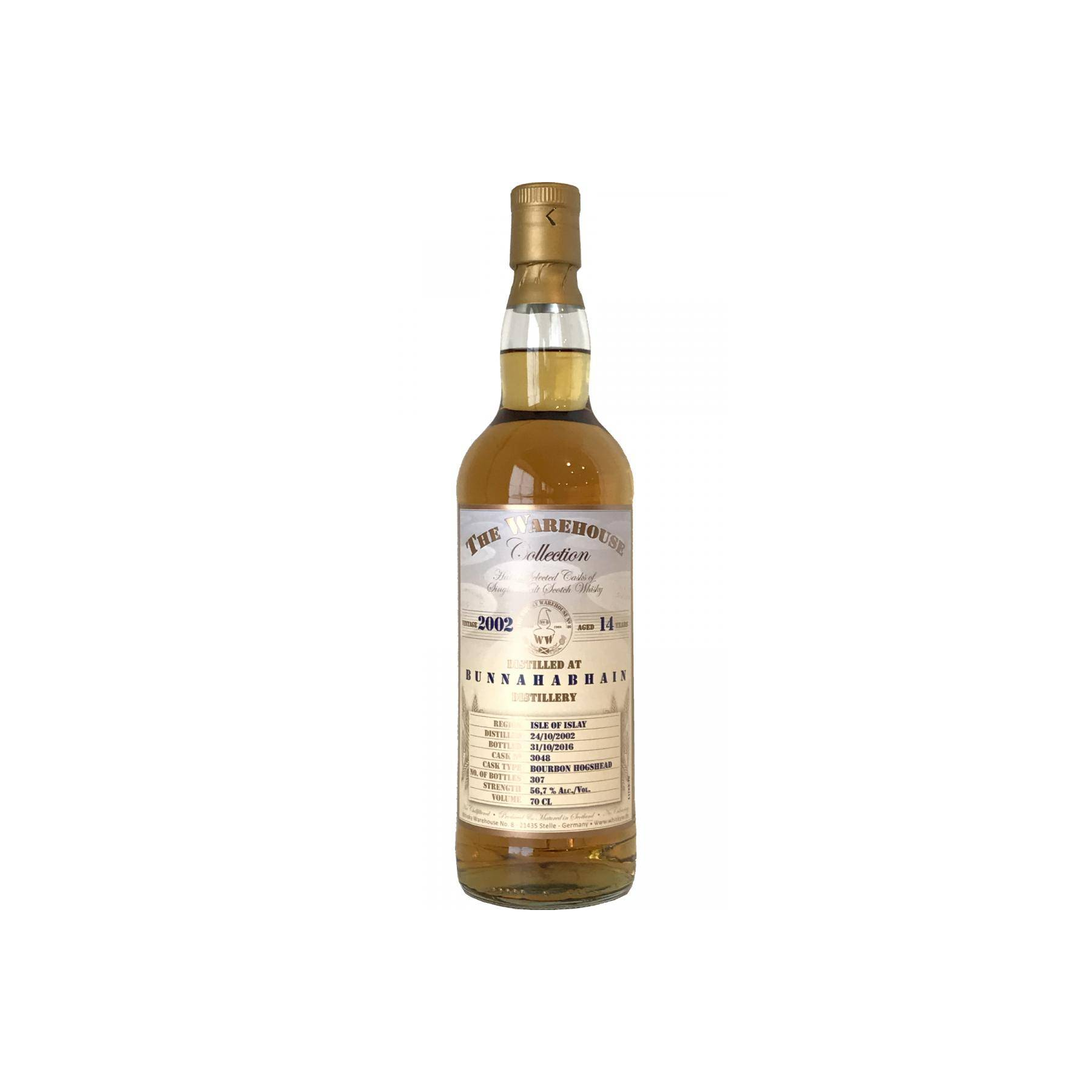 Bunnahabhain 2002 14 Years Single Malt Whisky