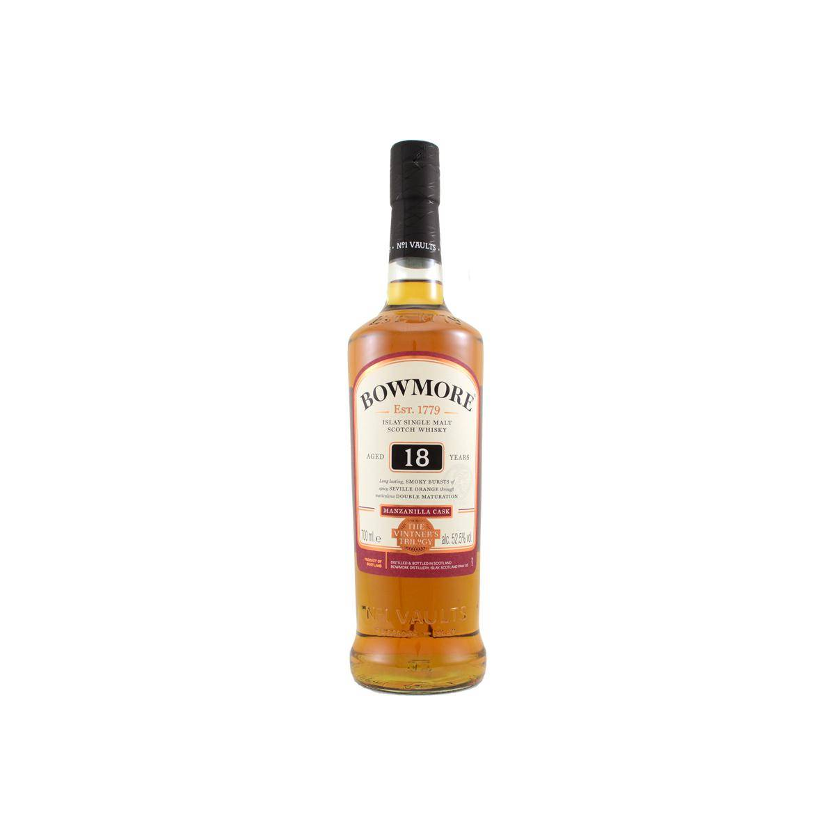 Bowmore 18 Years Single Malt Whisky