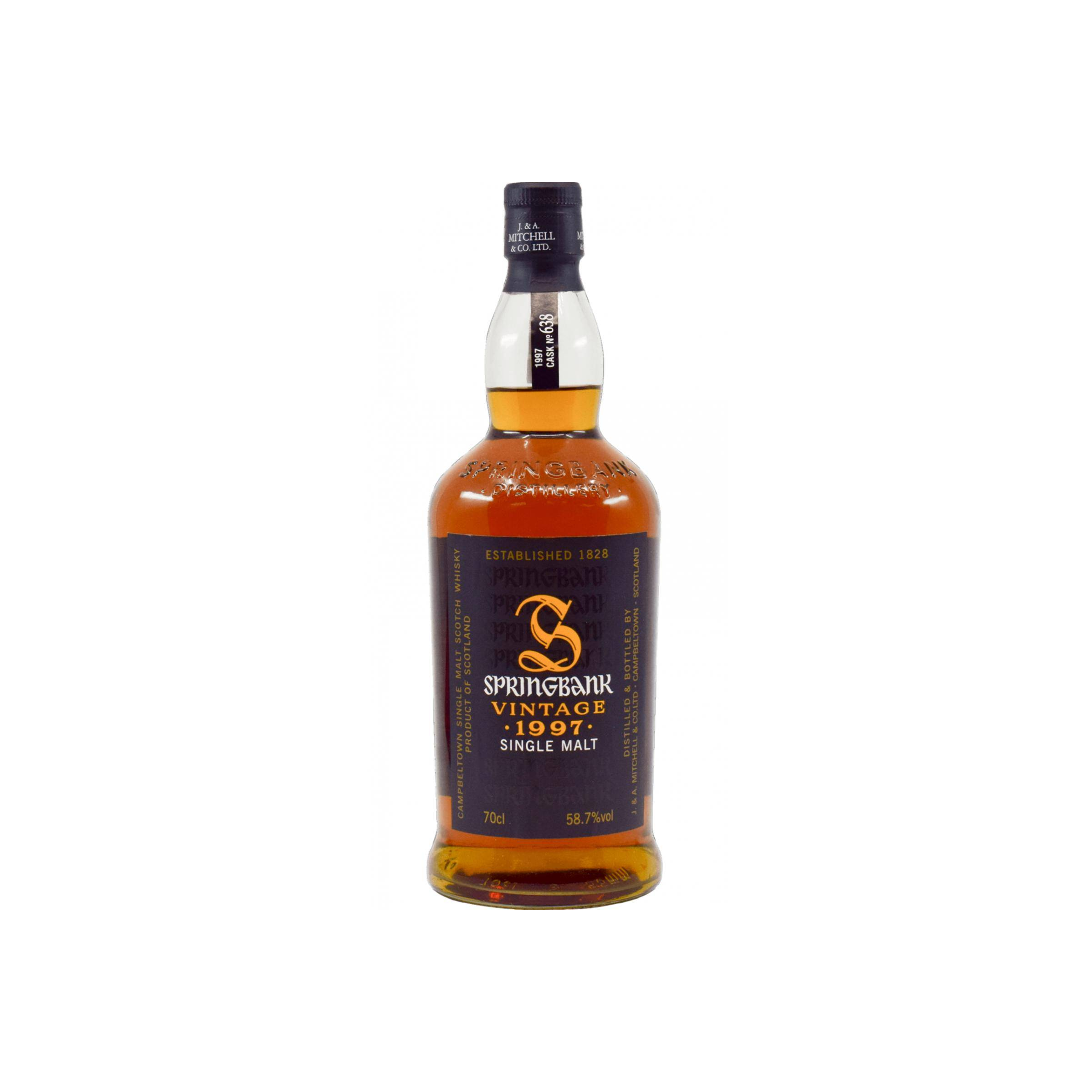 Springbank Single Cask 1997 11 Years Single Malt Whisky