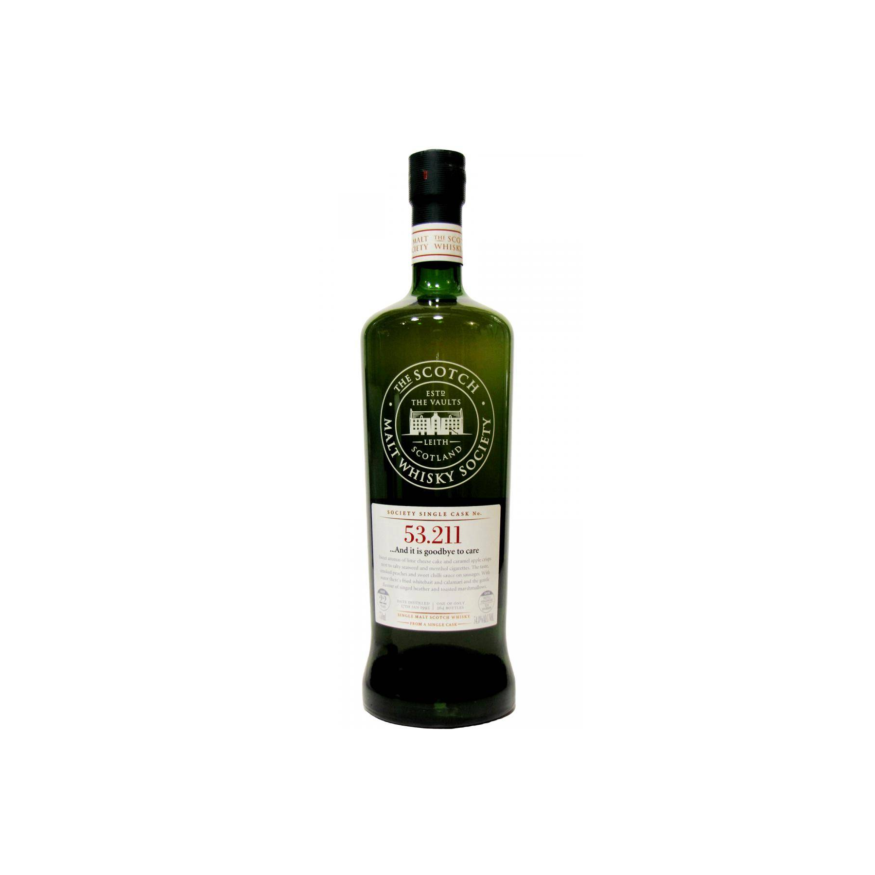 The Scotch Malt Whisky Society 1992 22 Years Single Malt Whisky