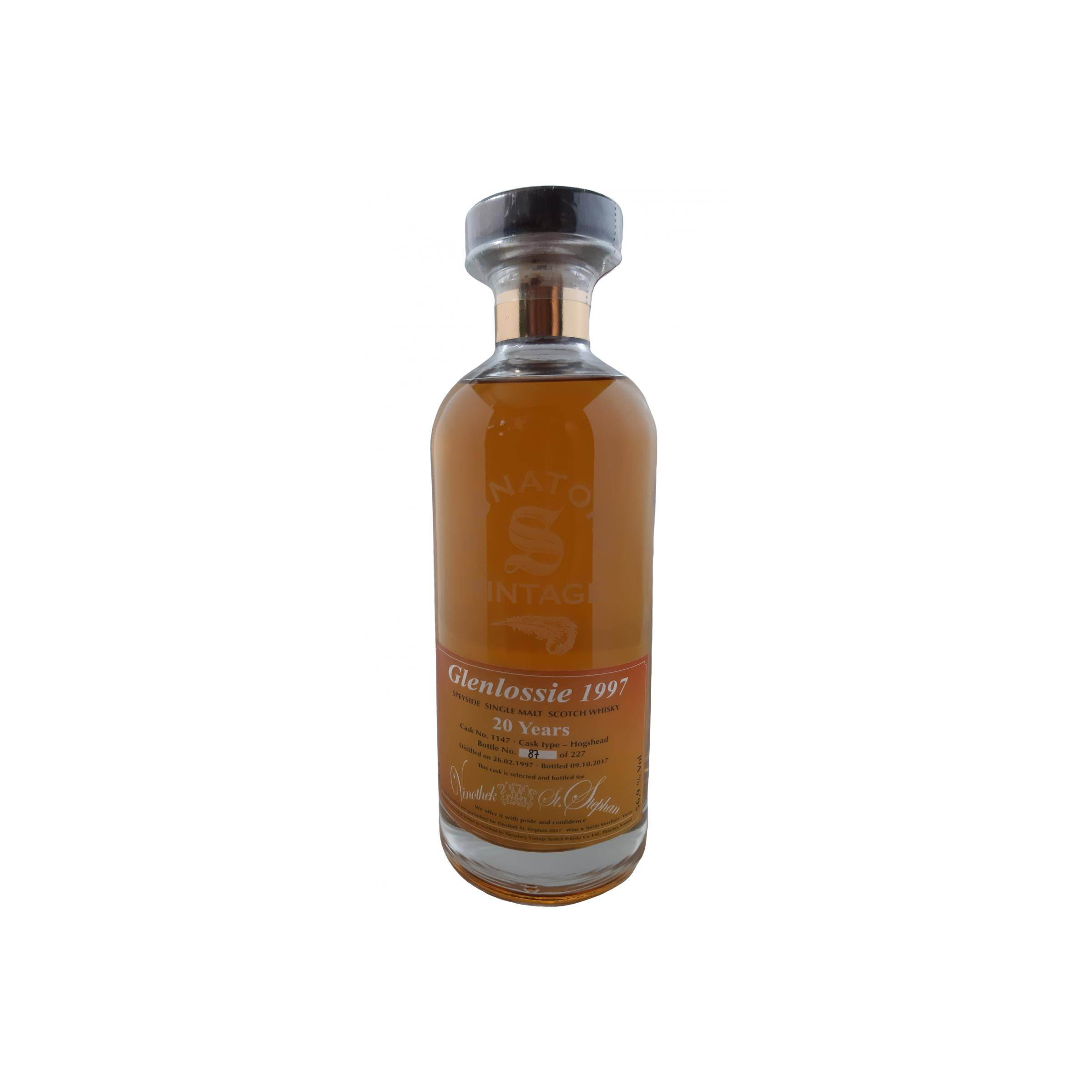 Glenlossie 1997 20 Years Single Malt Whisky