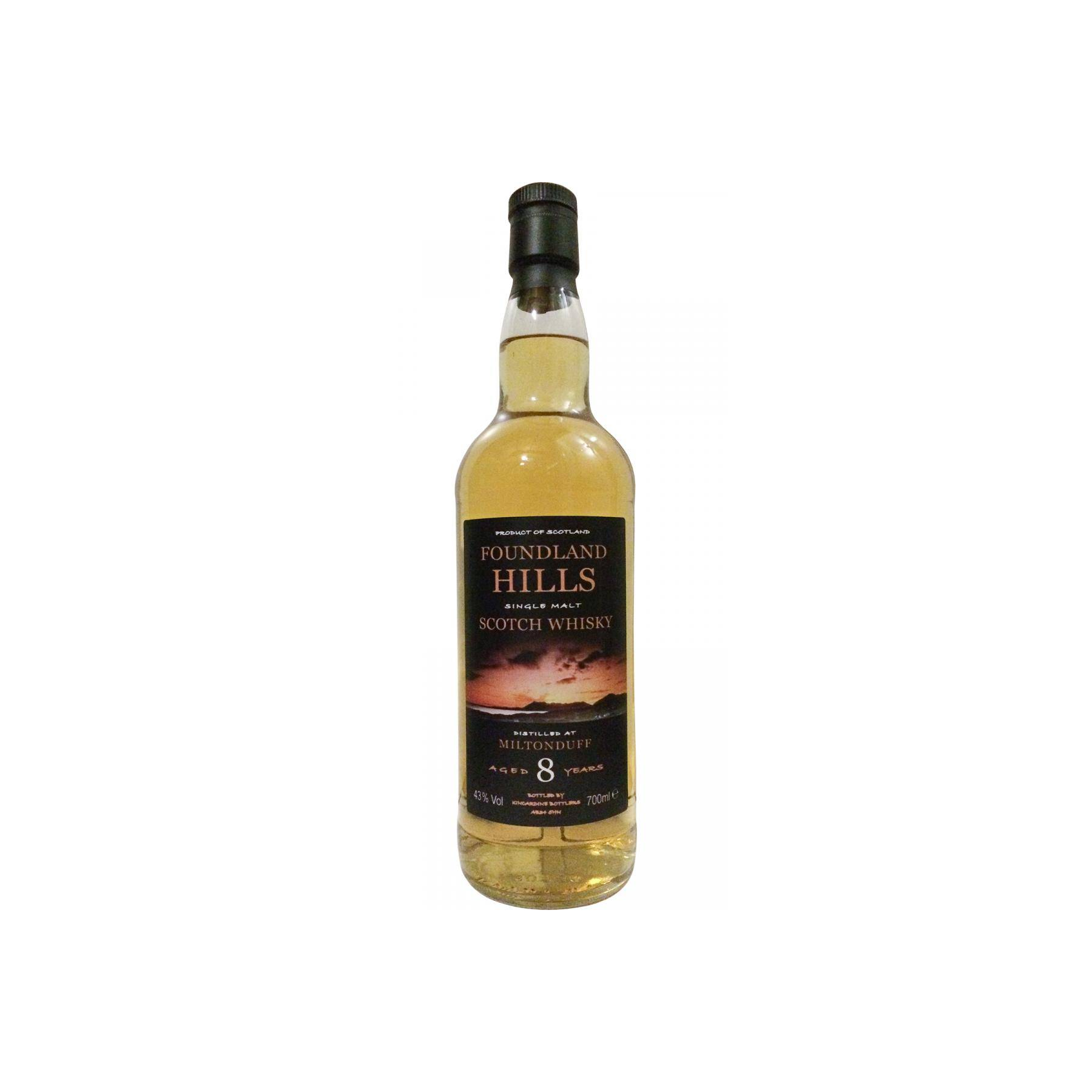 Miltonduff 8 Years Single Malt Whisky