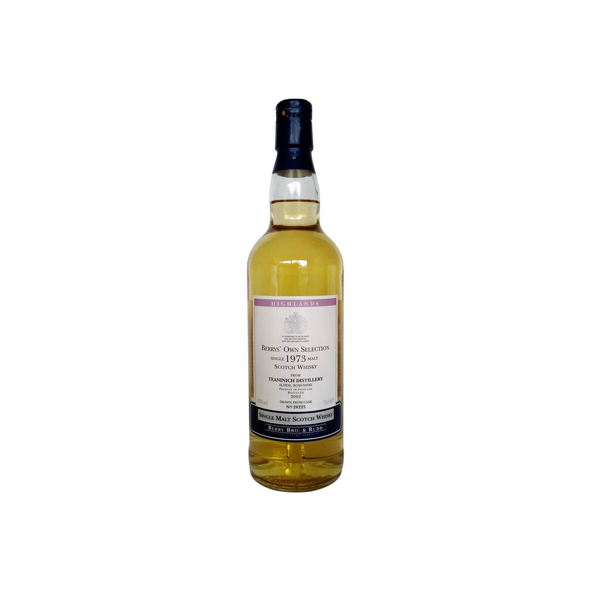Teaninich 1973 29 Years Single Malt Whisky