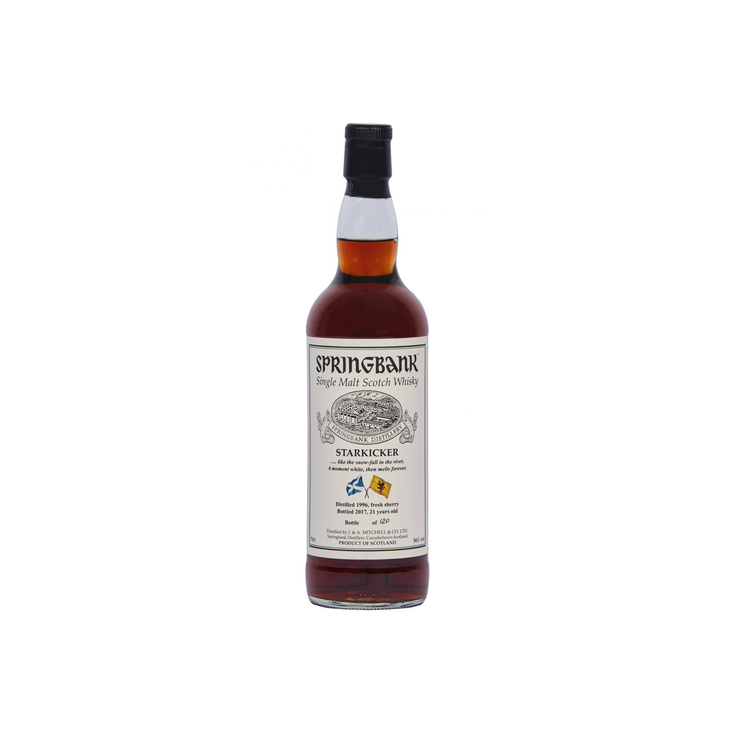Springbank 1996 21 Years Single Malt Whisky