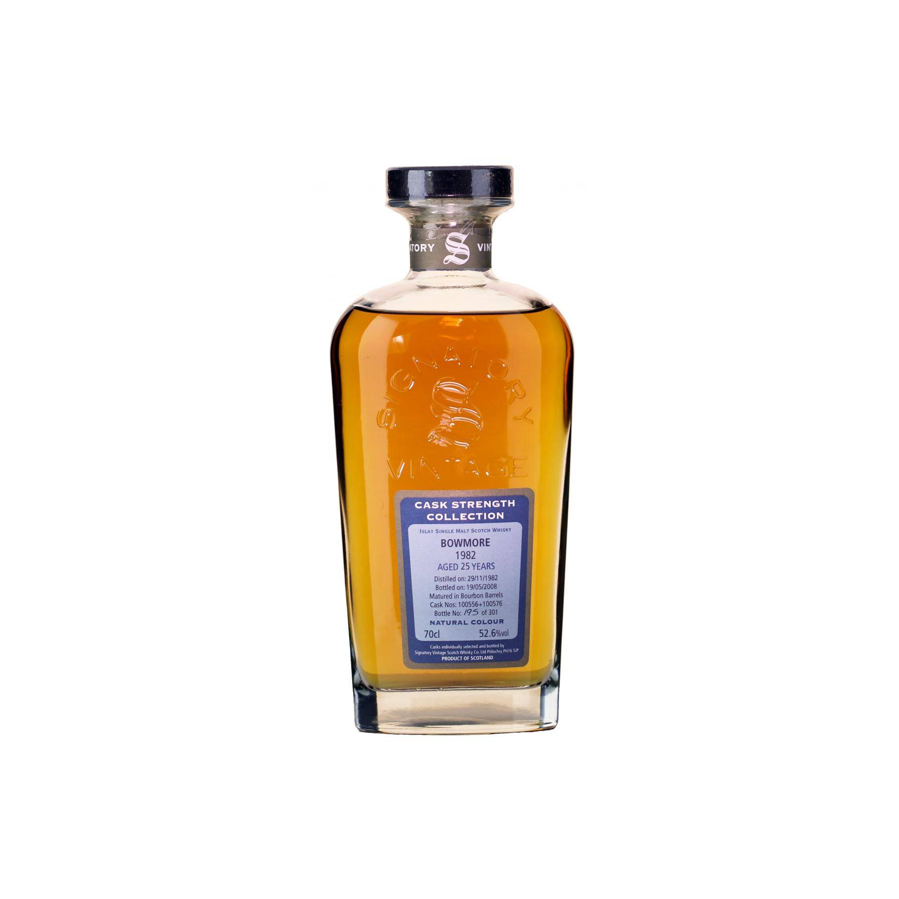 Bowmore Cask Strength Collection 1982 25 Years Single Malt Whisky