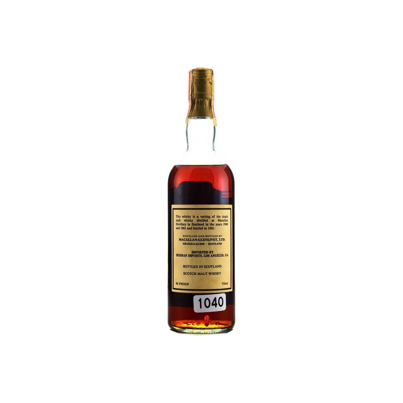 The Macallan 1948 Single Malt Whisky 2