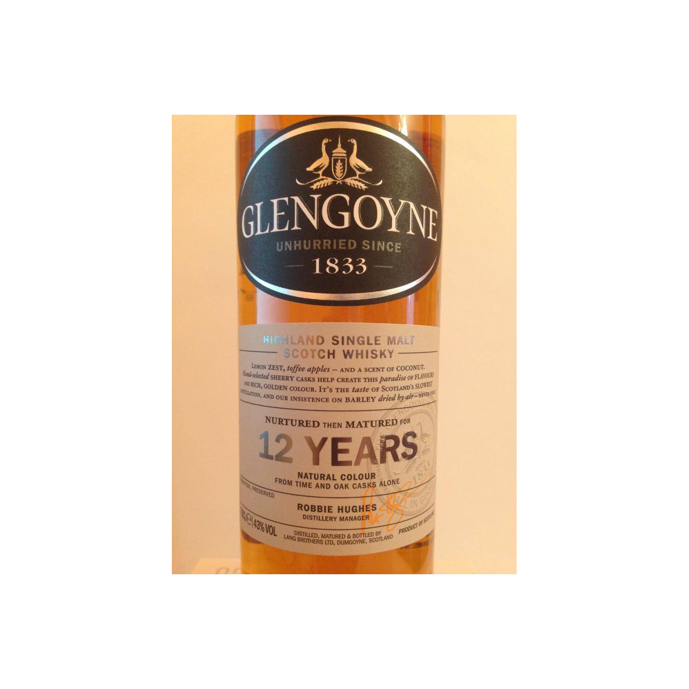 Glengoyne 12 Years Single Malt Whisky 3