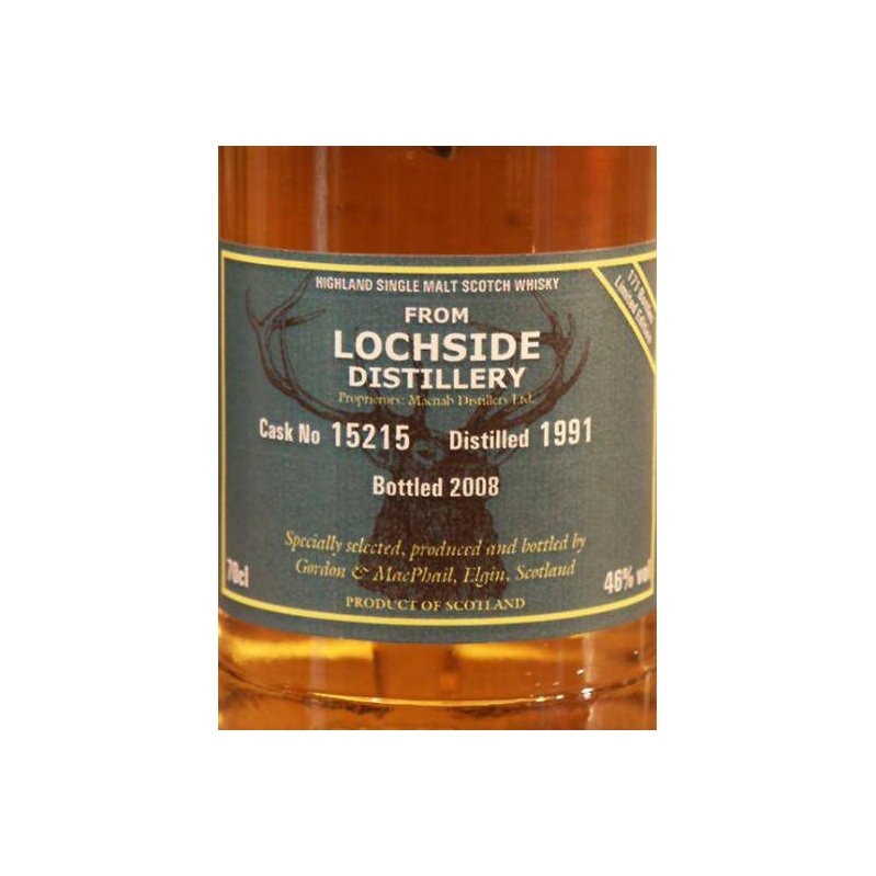 Lochside 1991 17 Years Single Malt Whisky