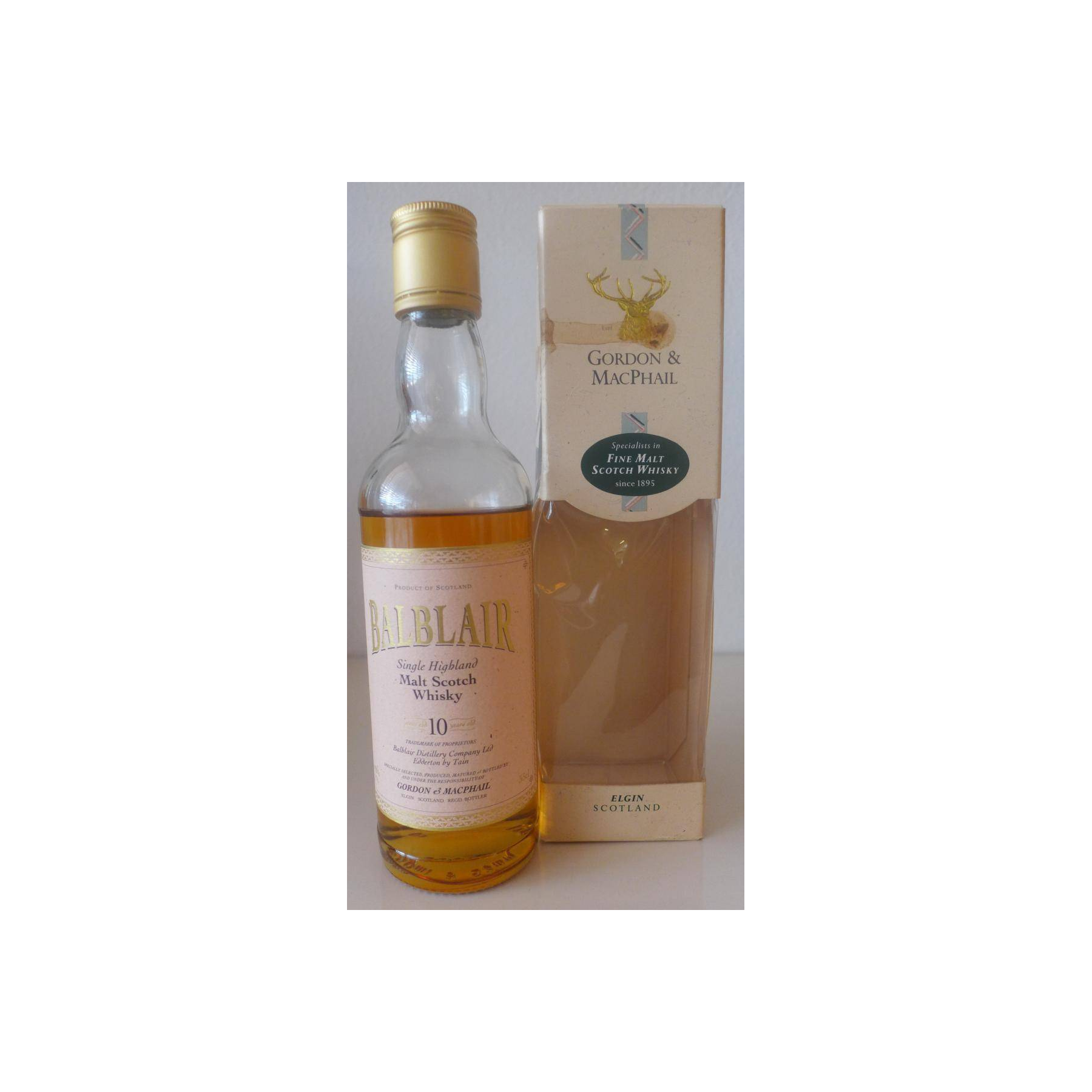 Balblair Licensed Bottling 10 Years Single Malt Whisky 2