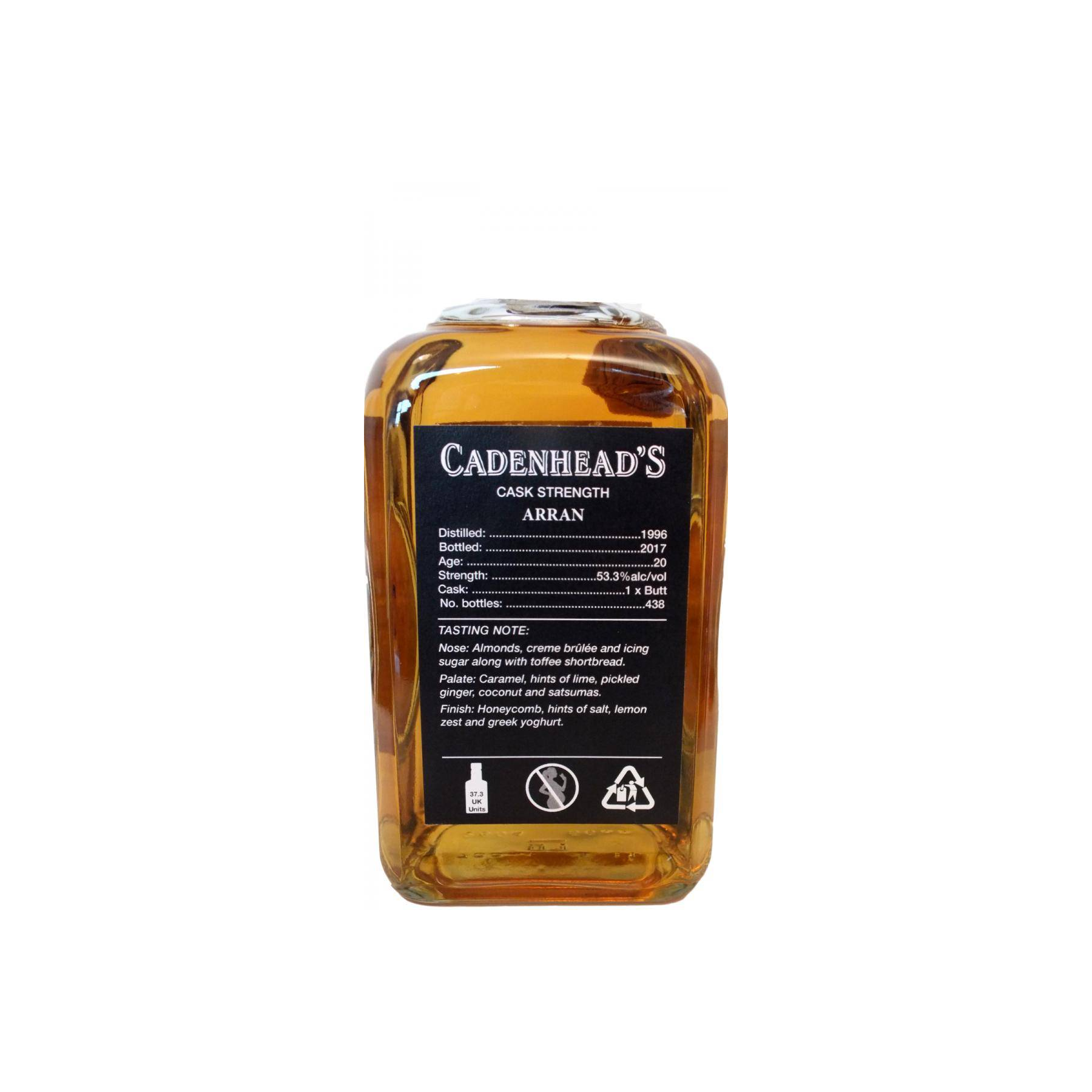 Arran Single Cask 1996 20 Years Single Malt Whisky 2