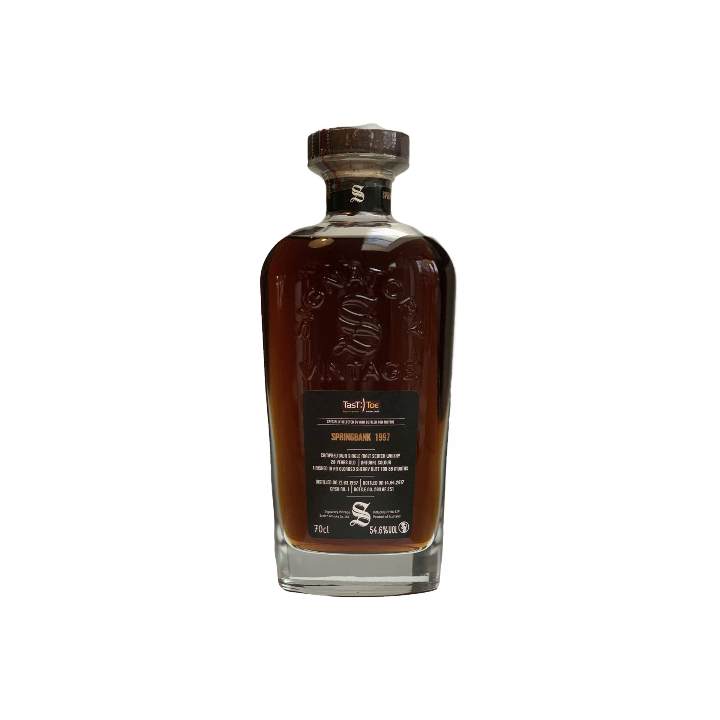 Springbank 1997 20 Years Single Malt Whisky