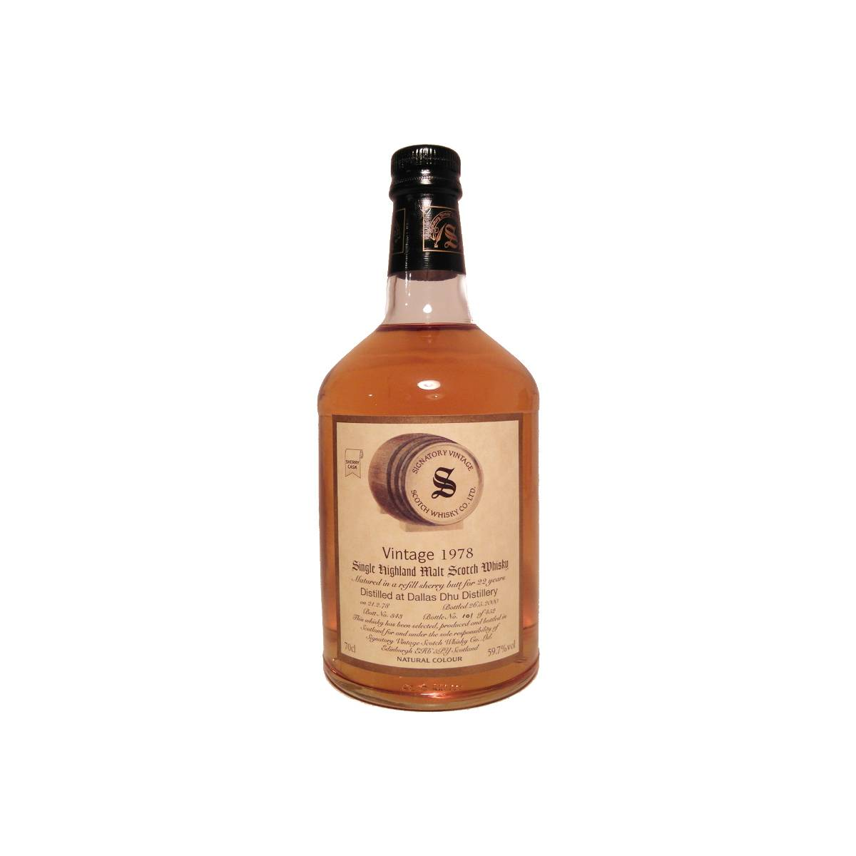 Dallas Dhu Vintage Collection - Dumpy 1978 22 Years Single Malt Whisky