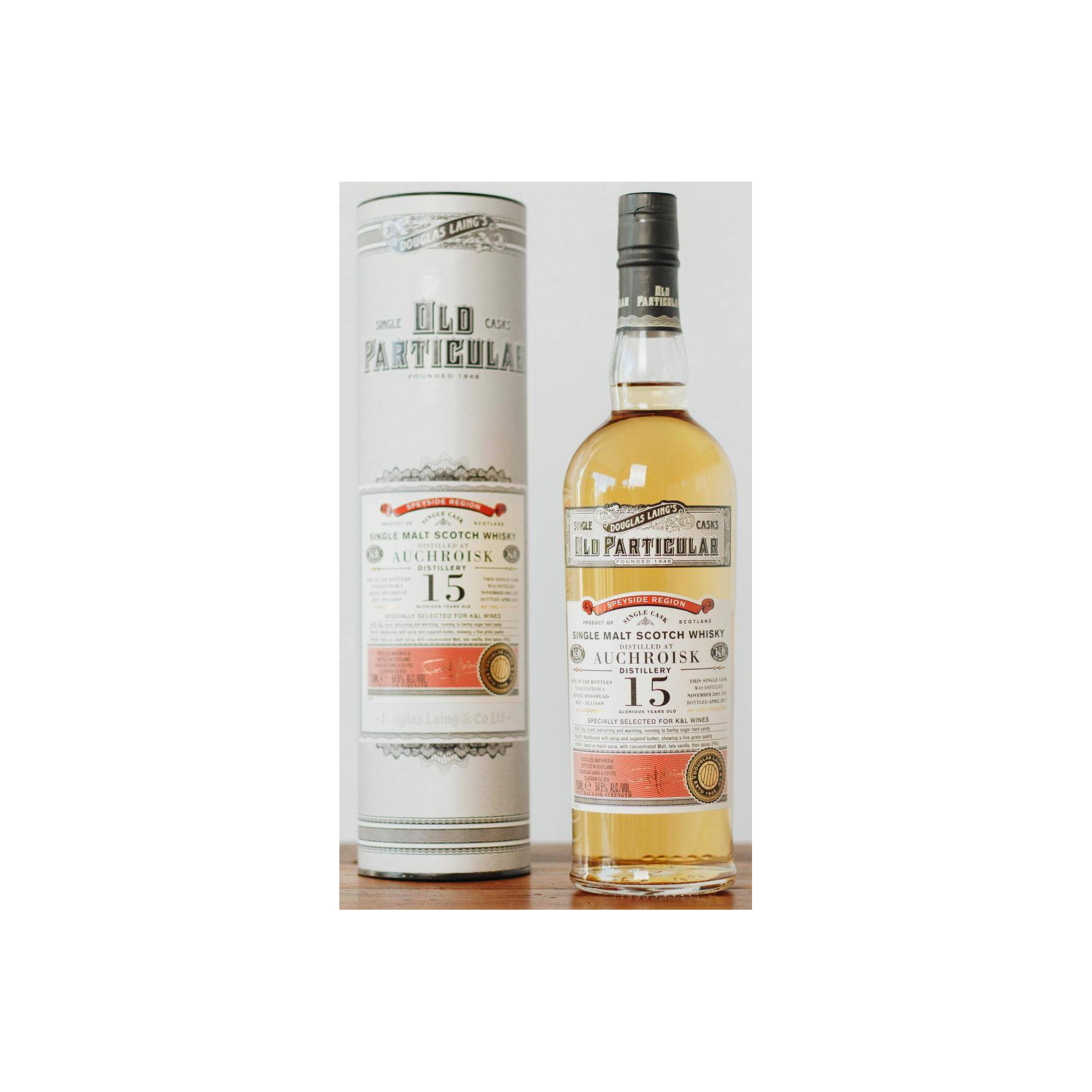 Auchroisk Old Particular 2001 15 Years Single Malt Whisky 2