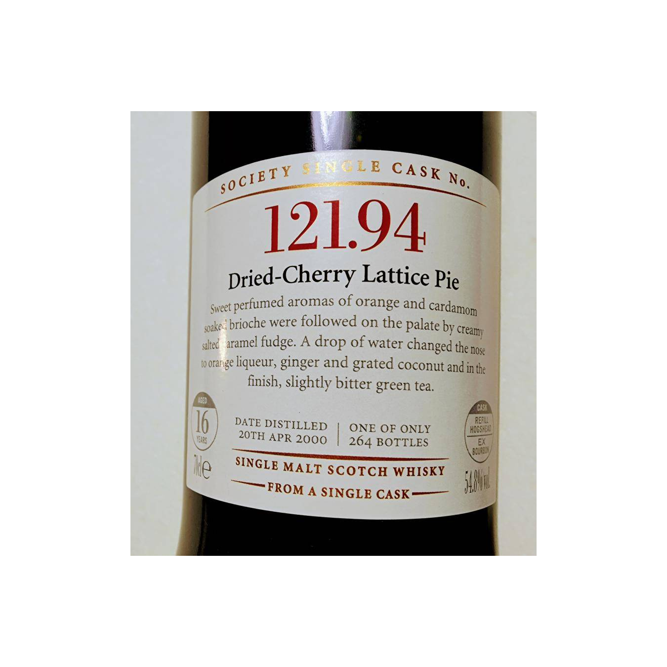The Scotch Malt Whisky Society 2000 16 Years Single Malt Whisky 3