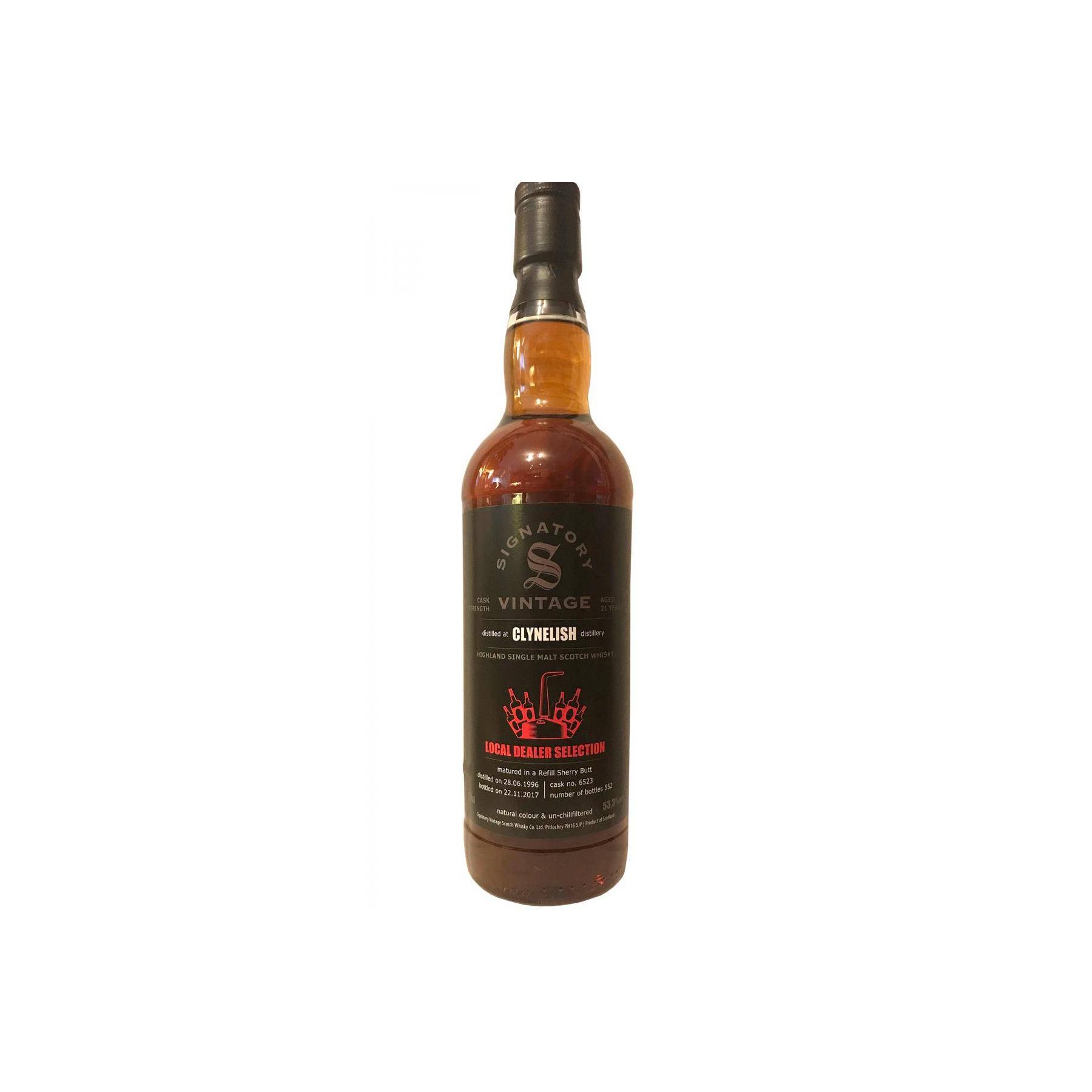 Clynelish 1996 21 Years Single Malt Whisky