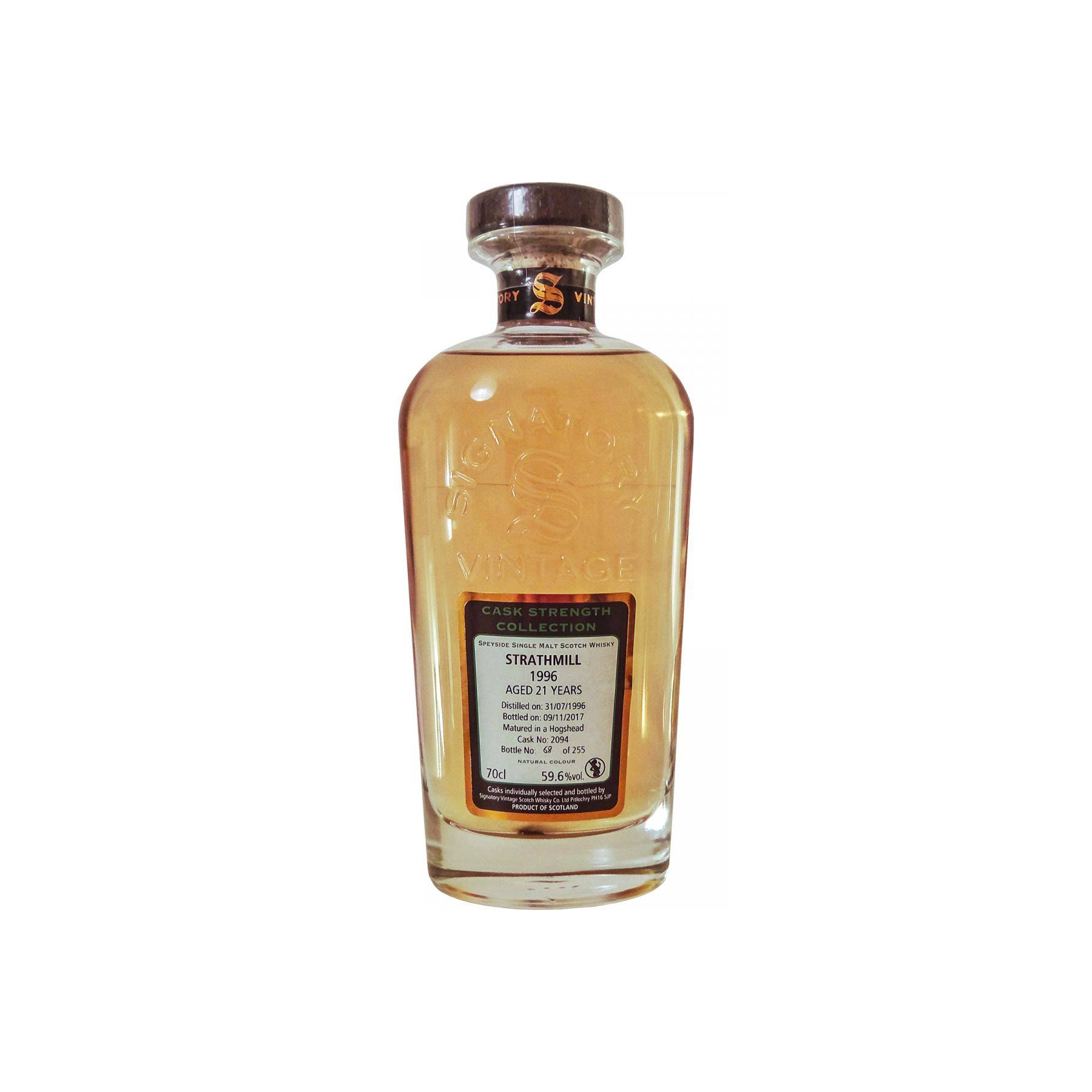 Strathmill Cask Strength Collection 1996 21 Years Single Malt Whisky 2