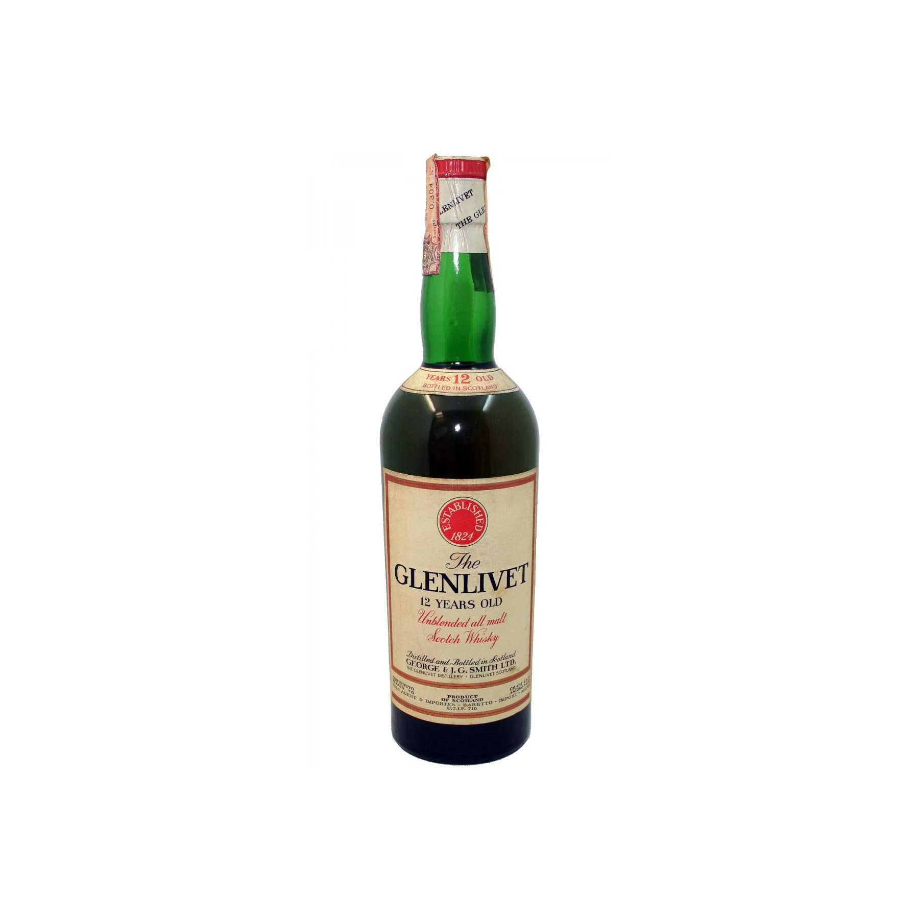 The Glenlivet 12 Years Single Malt Whisky