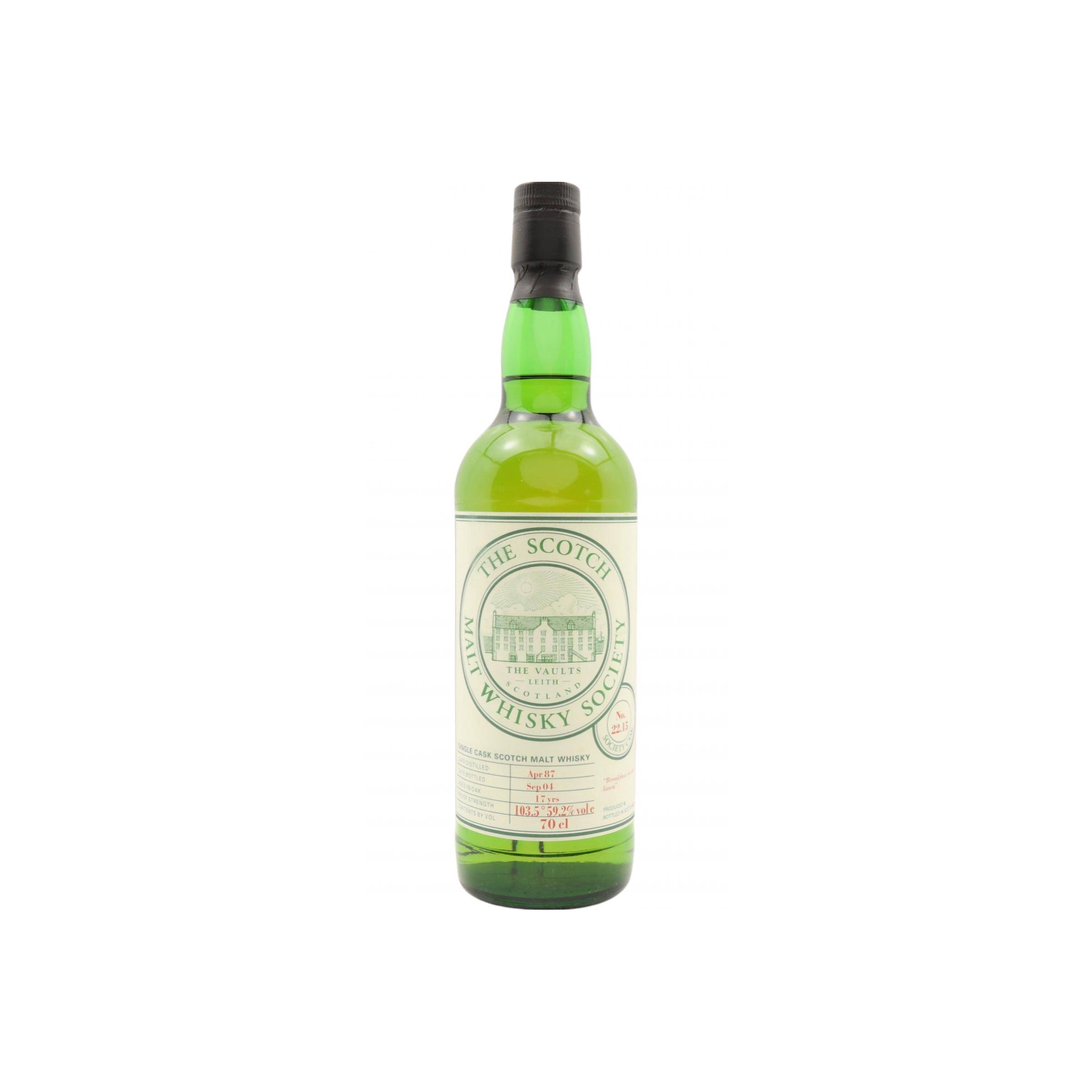 The Scotch Malt Whisky Society 1987 17 Years Single Malt Whisky