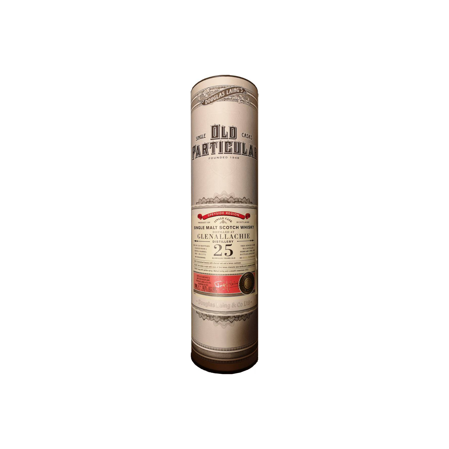 The GlenAllachie Old Particular 1992 25 Years Single Malt Whisky 3