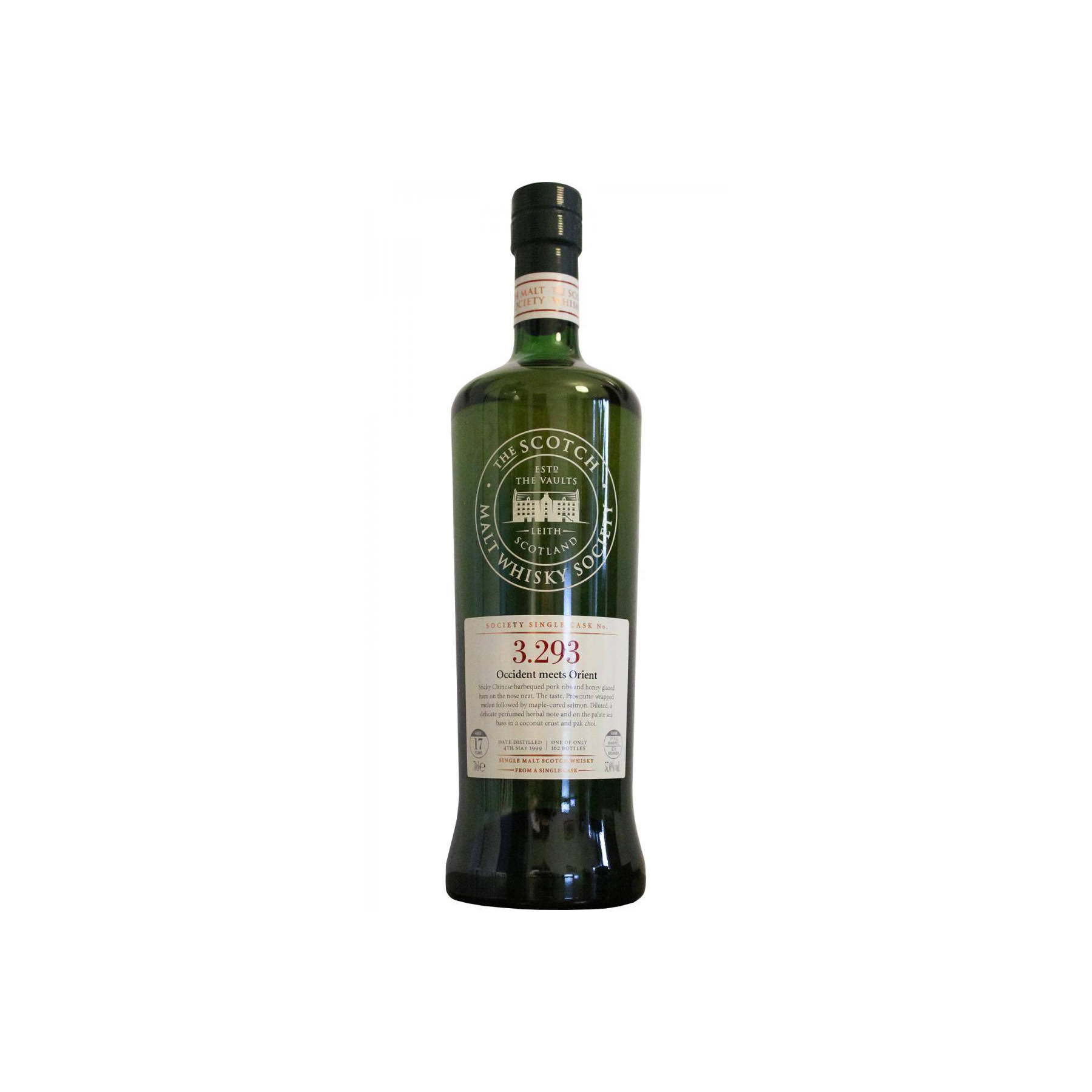 The Scotch Malt Whisky Society 1999 17 Years Single Malt Whisky
