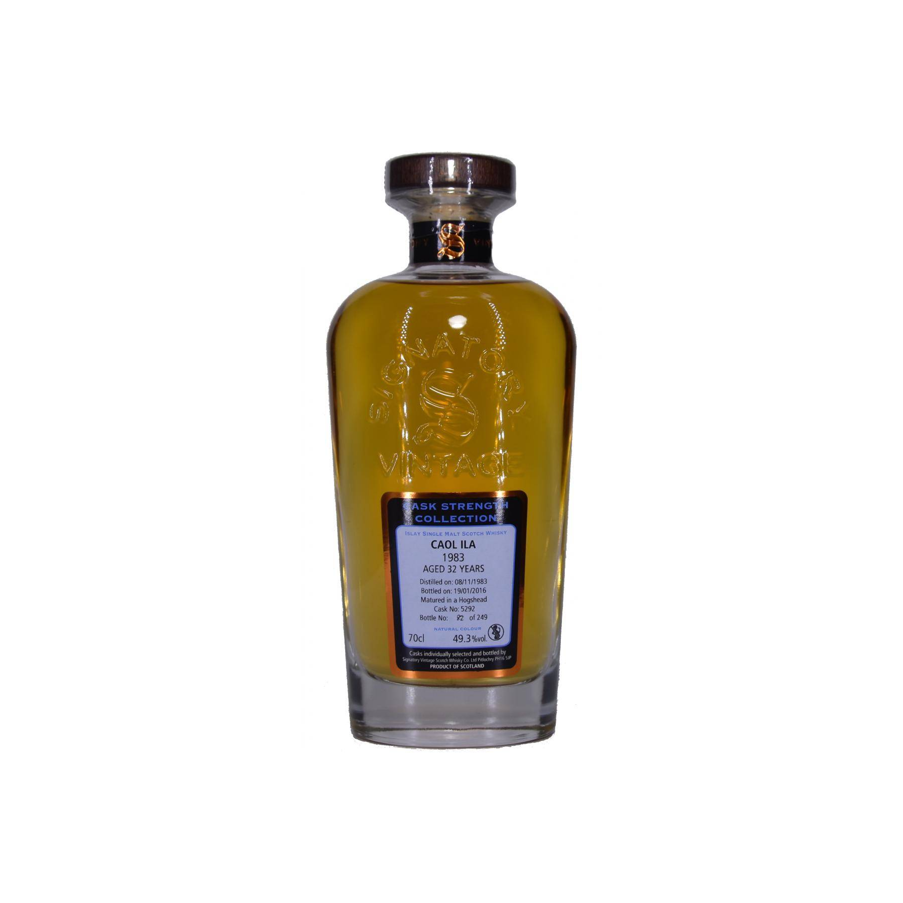 Caol Ila Cask Strength Collection 1983 32 Years Single Malt Whisky