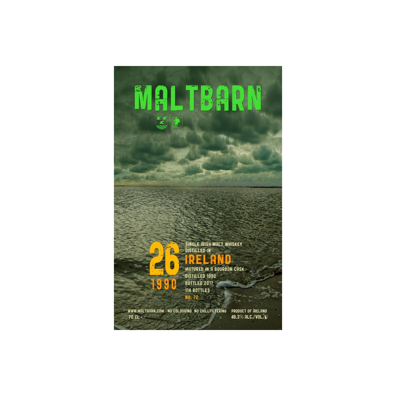 Maltbarn 1990 26 Years Single Malt Whisky 2